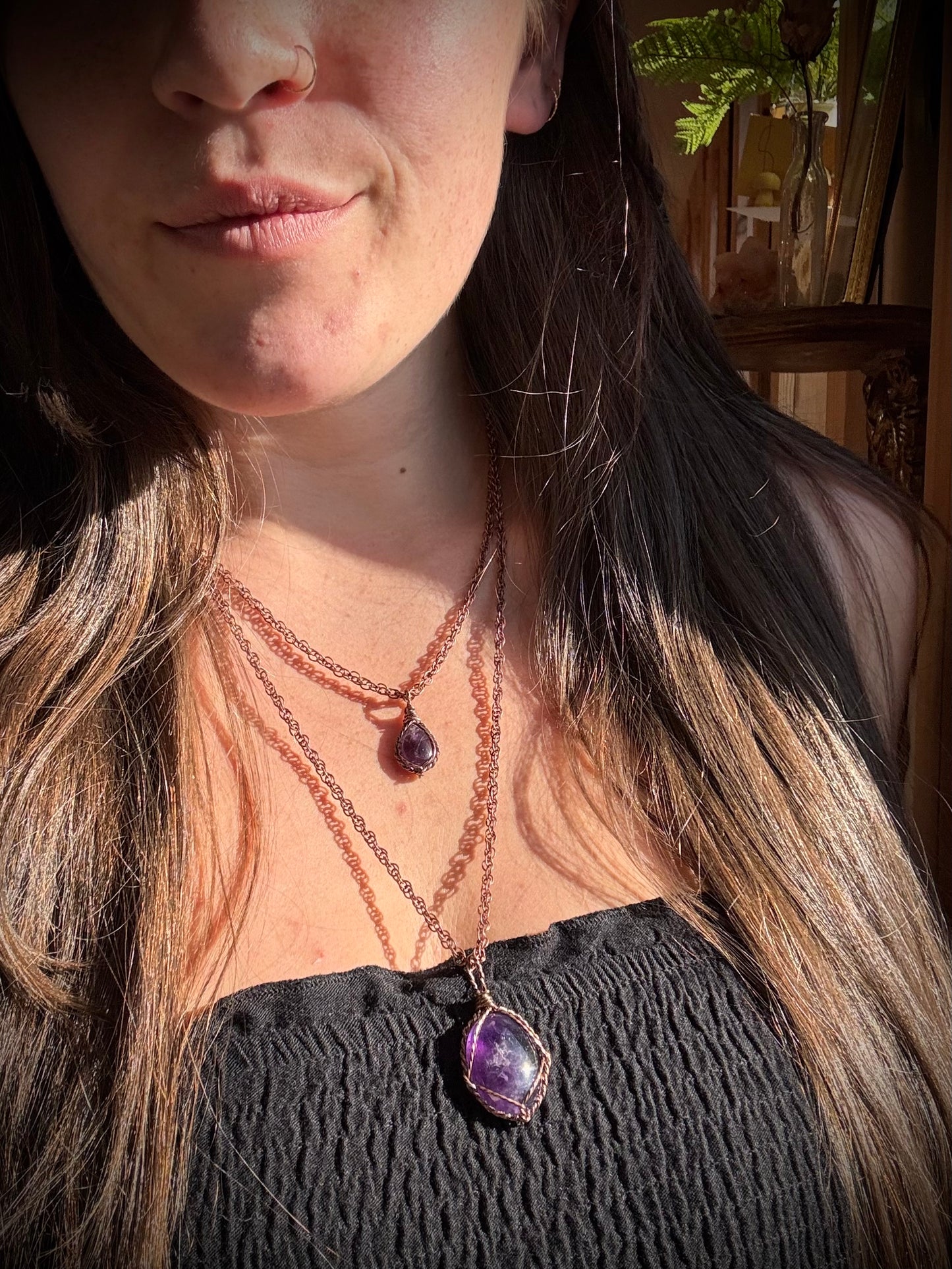 Amethyst Druid in Copper