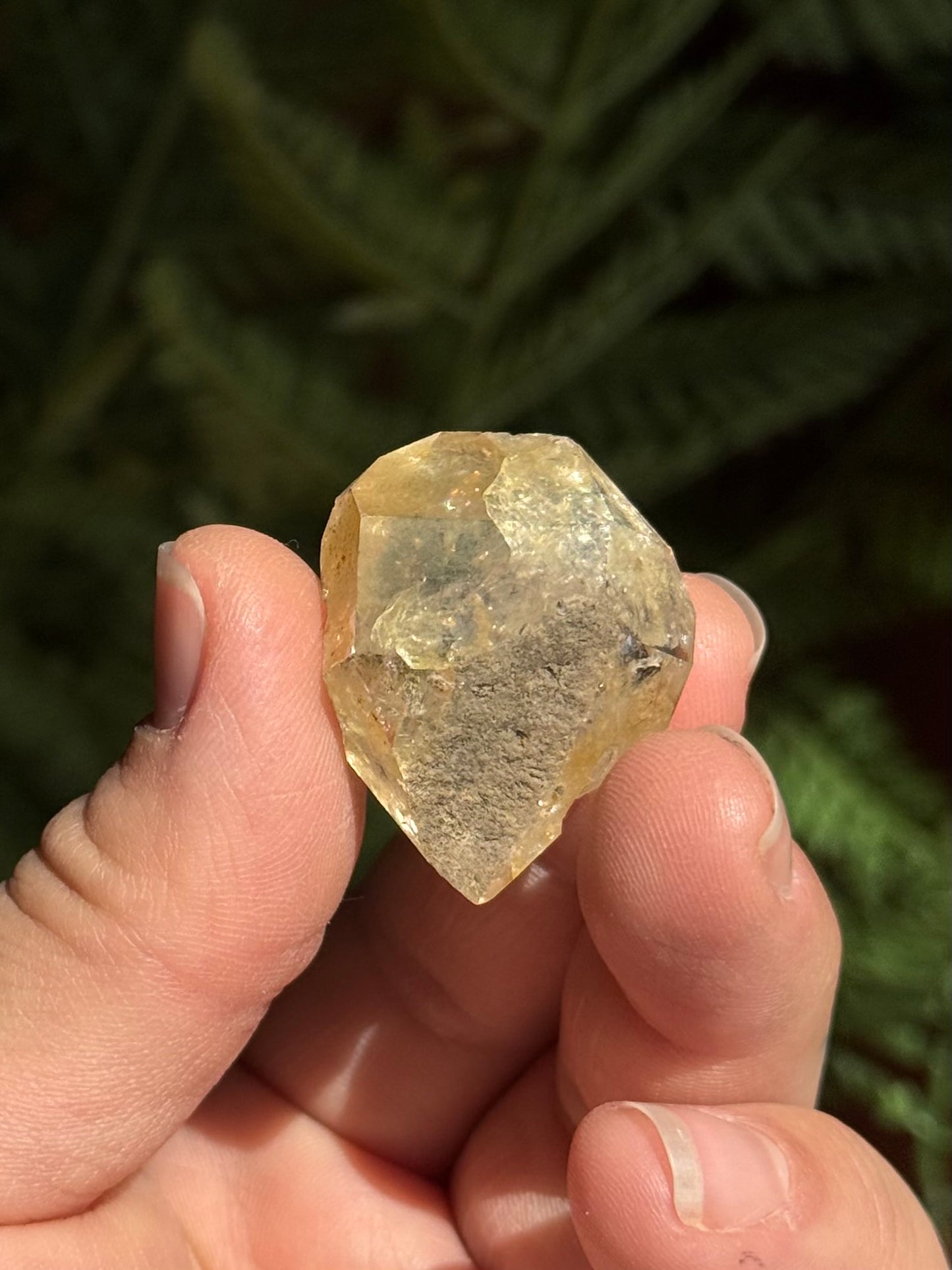 Herkimer Diamond Collection Piece ~ Button