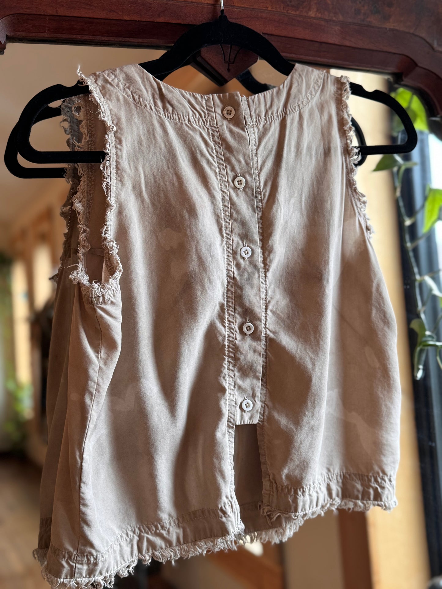 Eco Dye ~ Upcycled Top Size XS