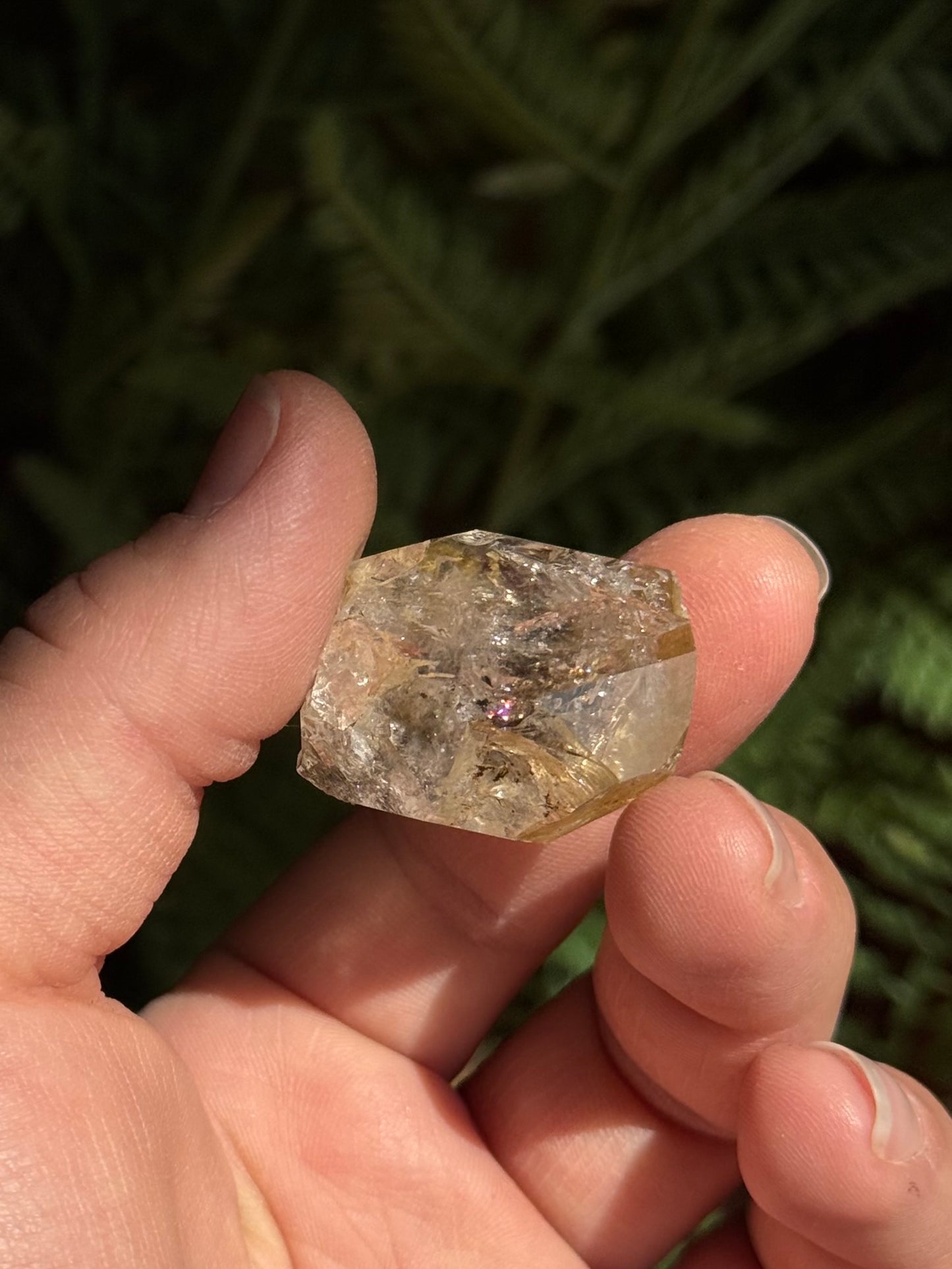 Herkimer Diamond Collection Piece ~ Button