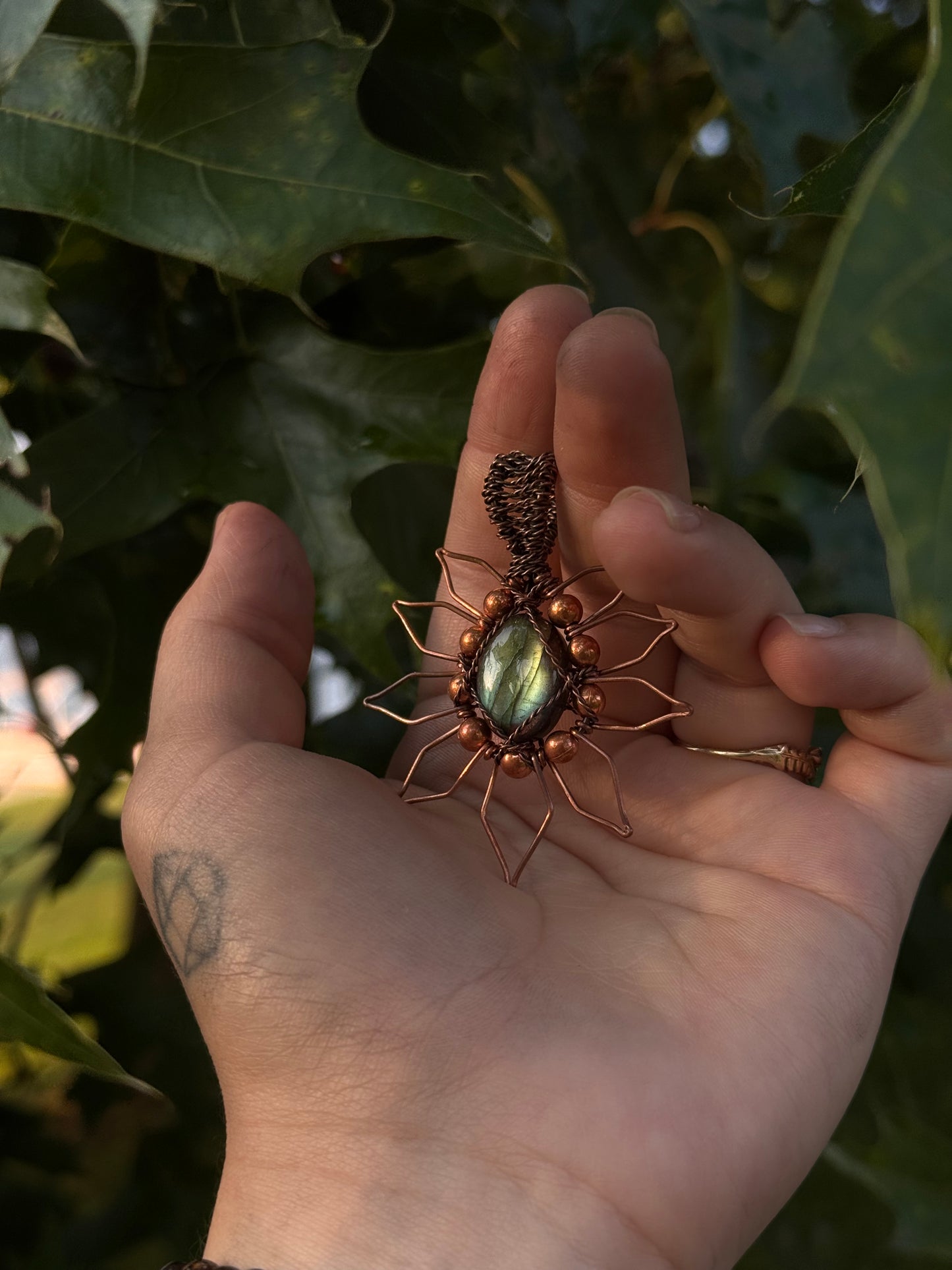 Labradorite Lotus