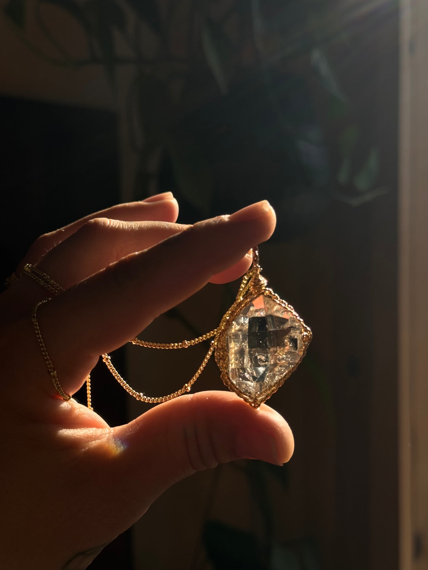 Mother of Diamonds ~ raw diamond sister “Morgayne” WISDOM