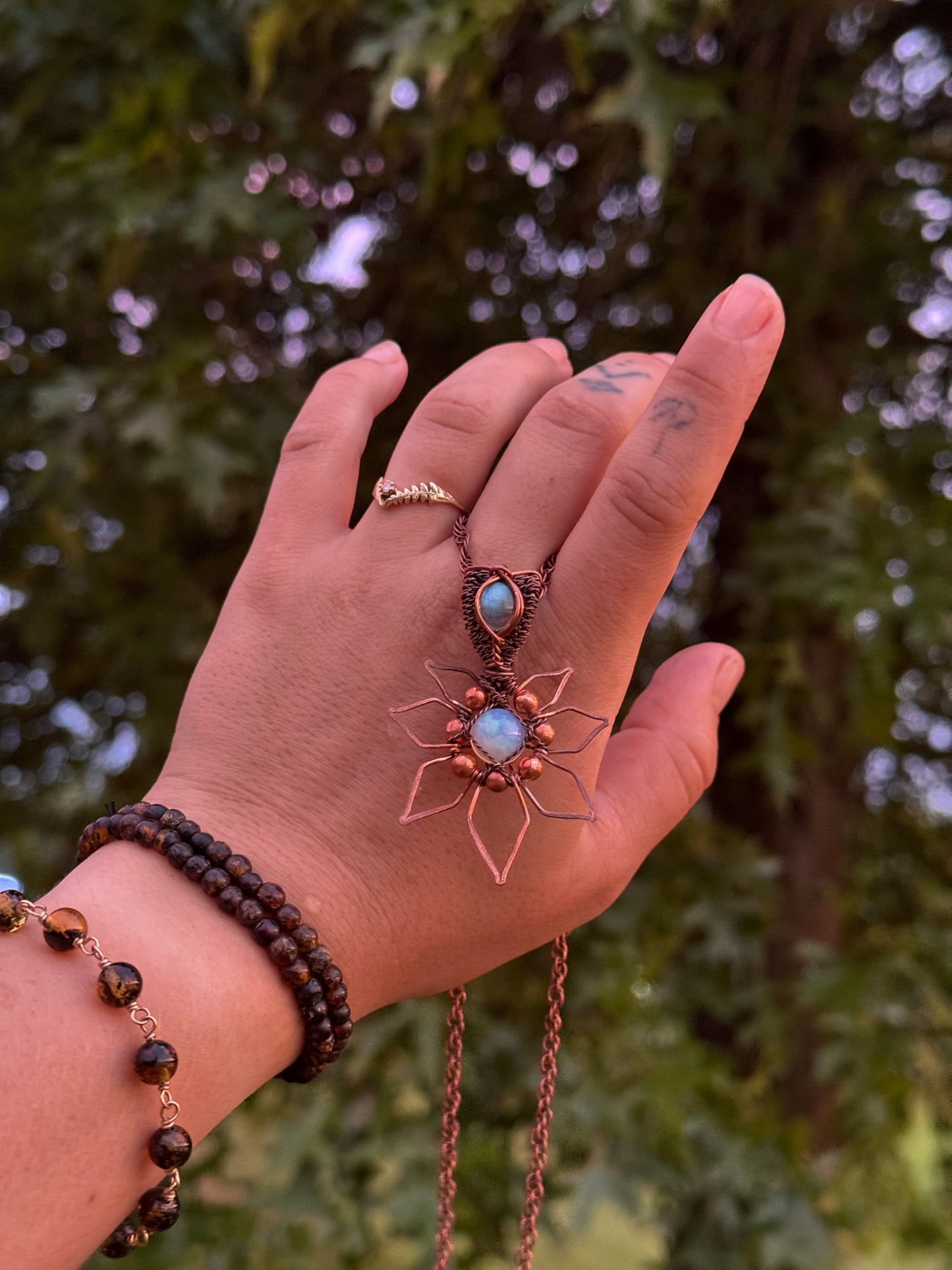 Lotus Chandelier Earrings