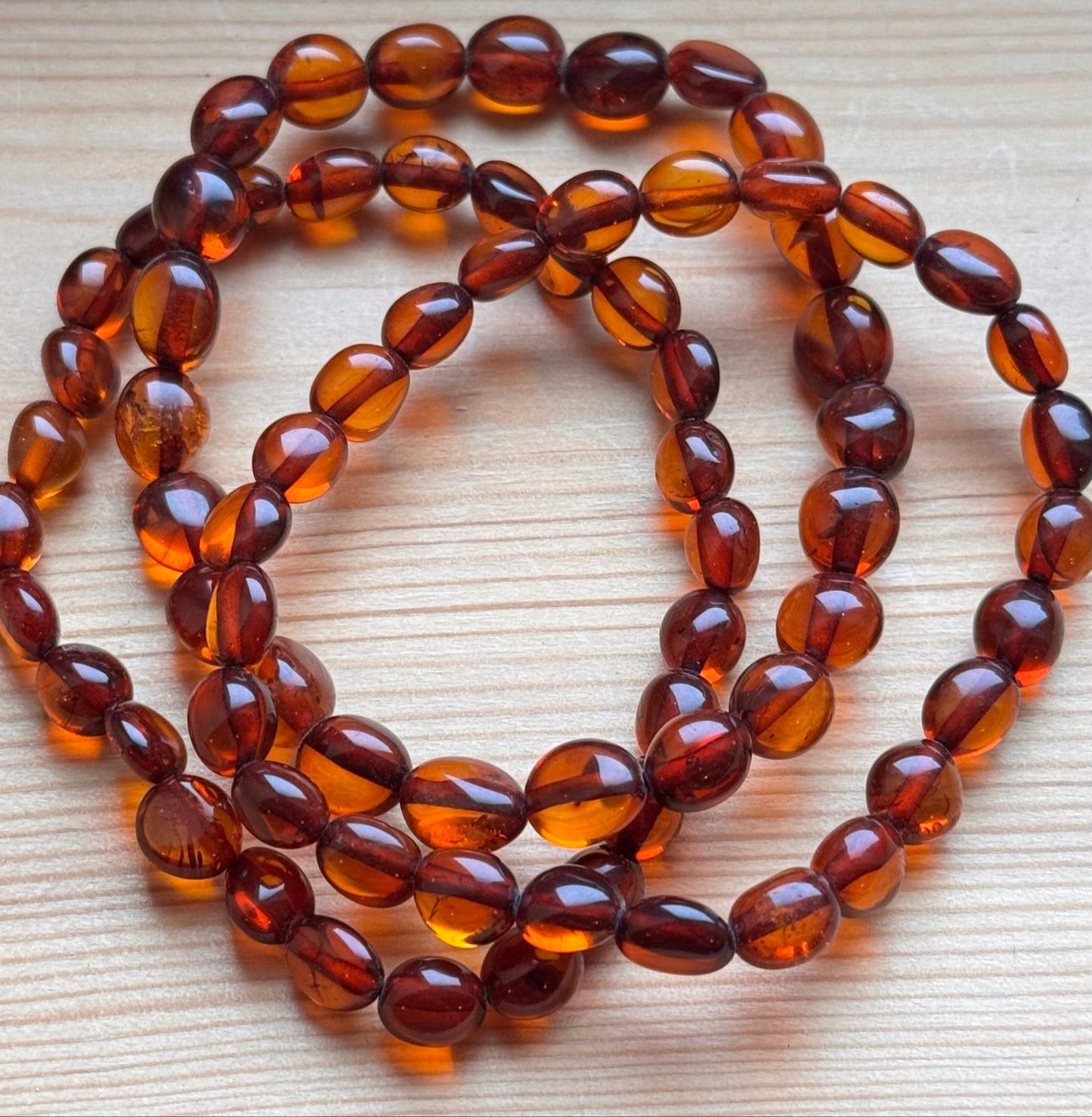 Baltic Amber Stretchy Bracelets