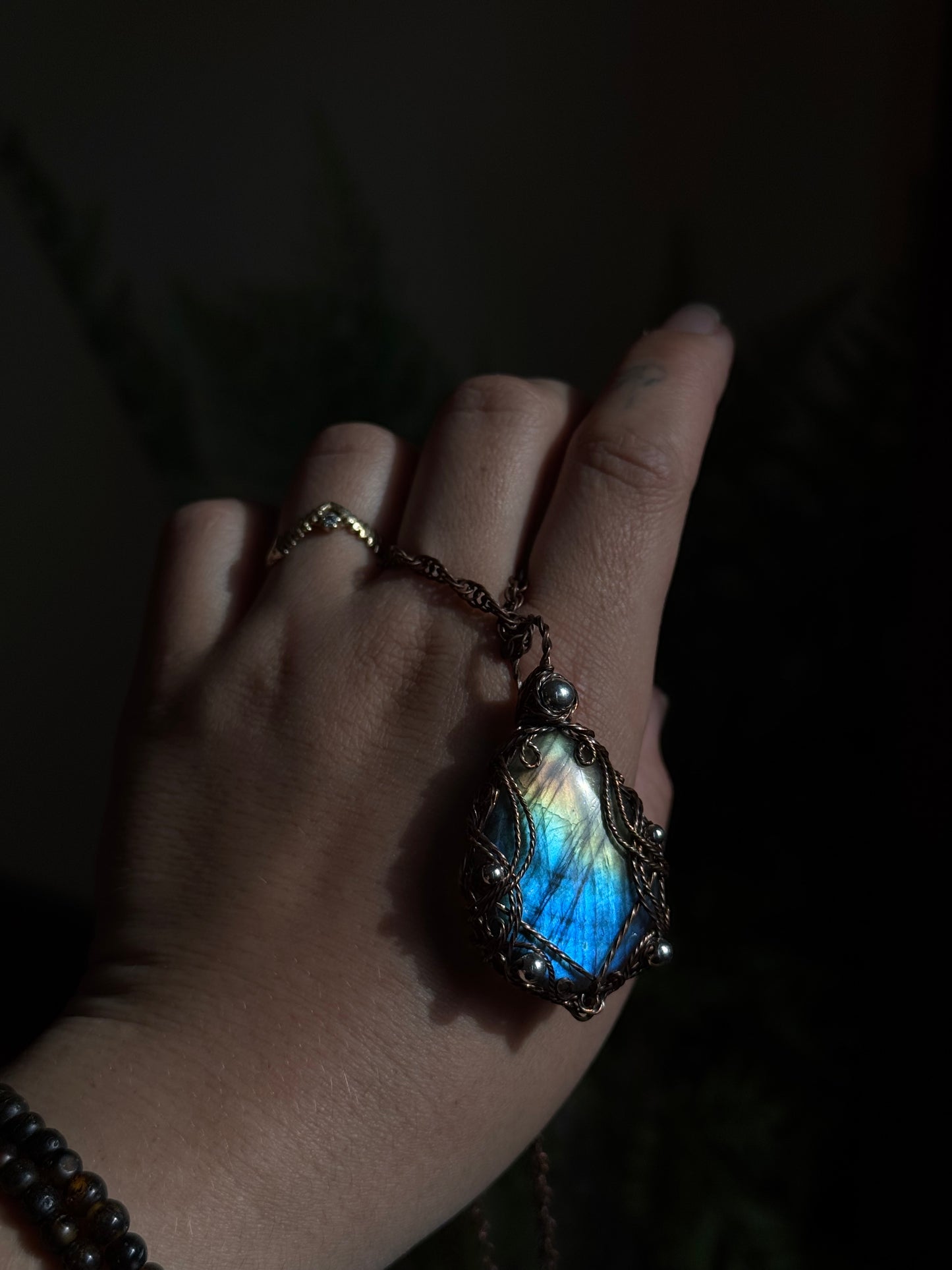 New Druid II Labradorite Teardrop