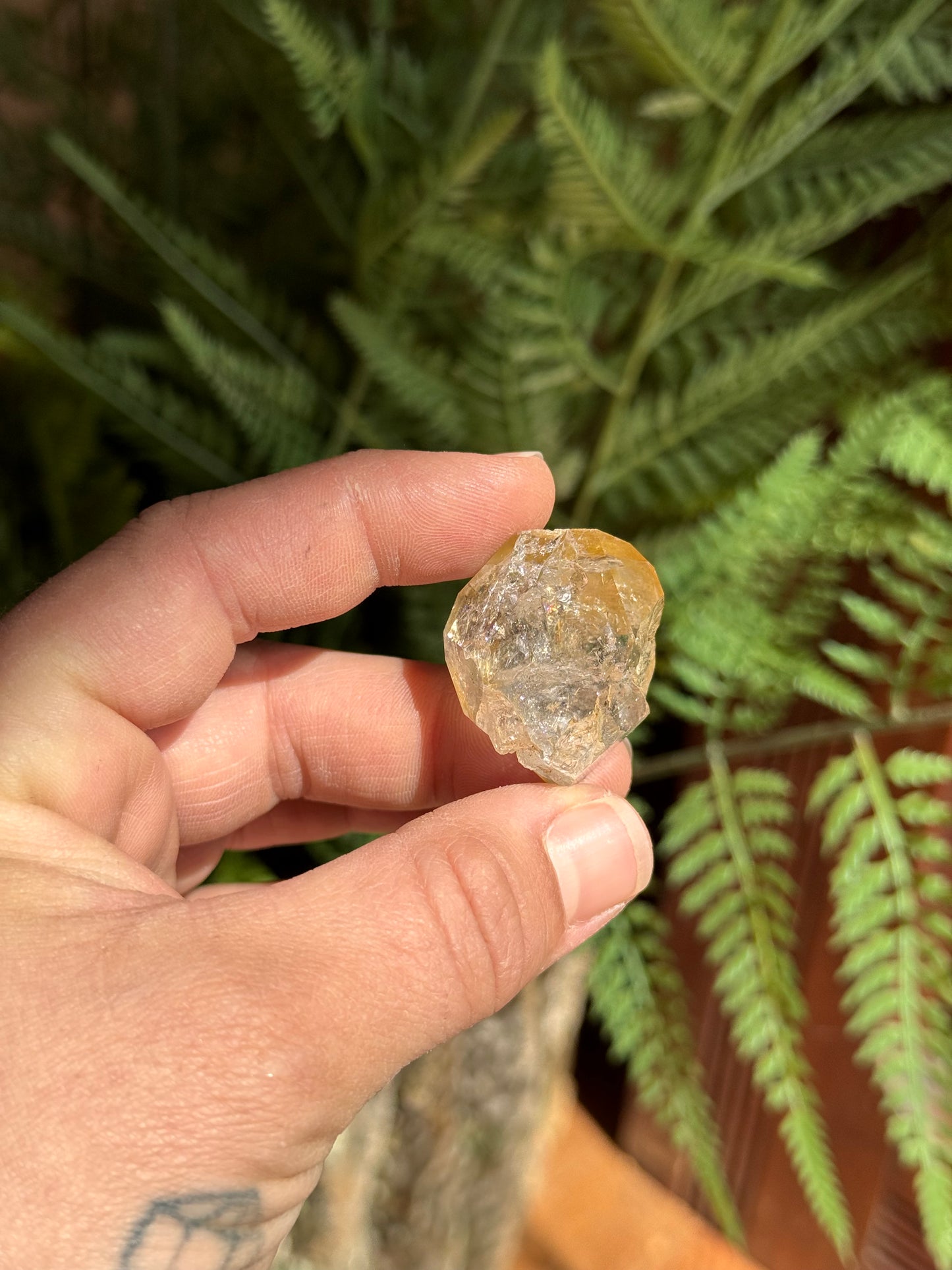 Herkimer Diamond Collection Piece ~ Button
