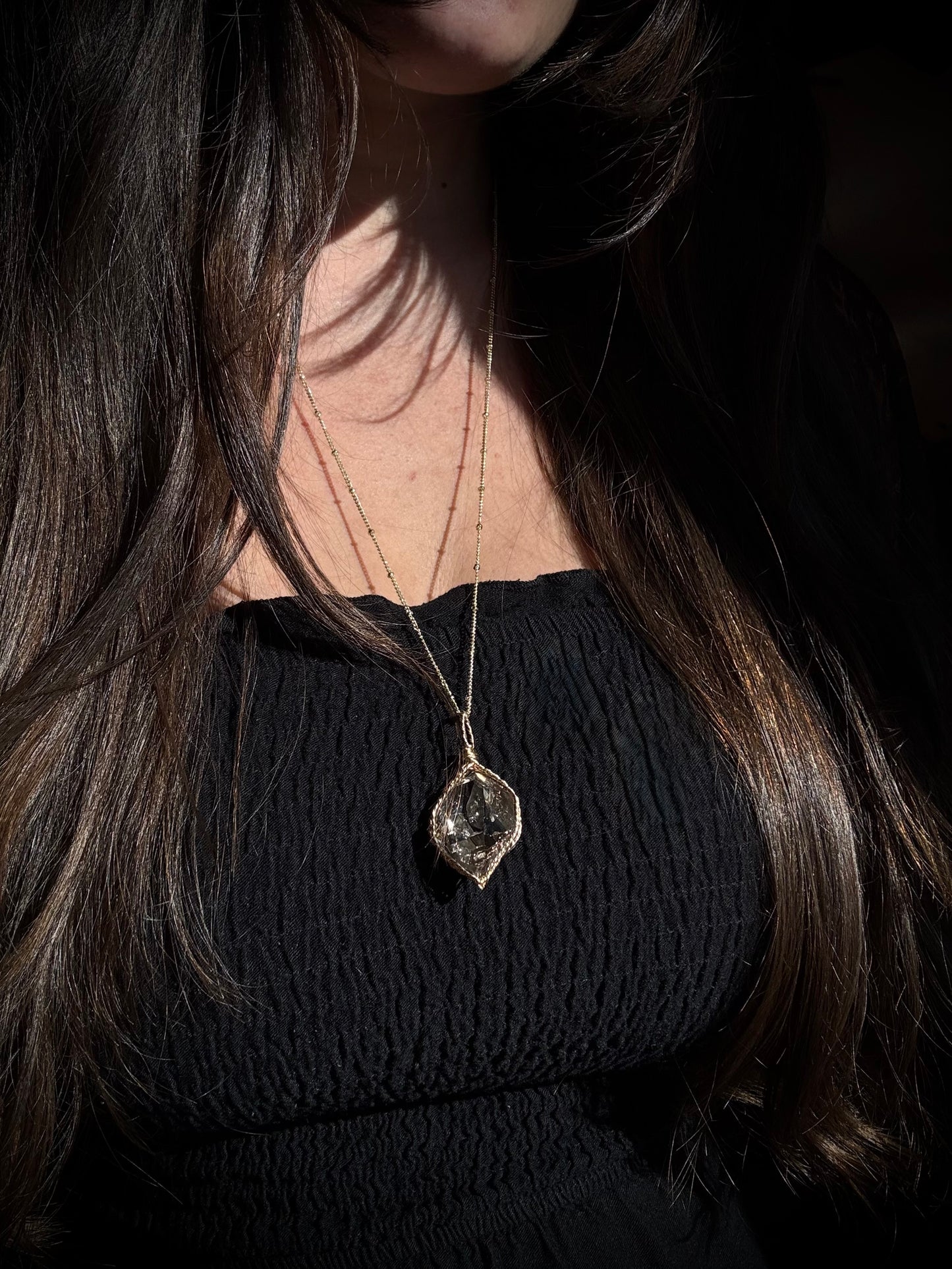 Mother of Diamonds ~ raw diamond sister “Melisandre” FIRE