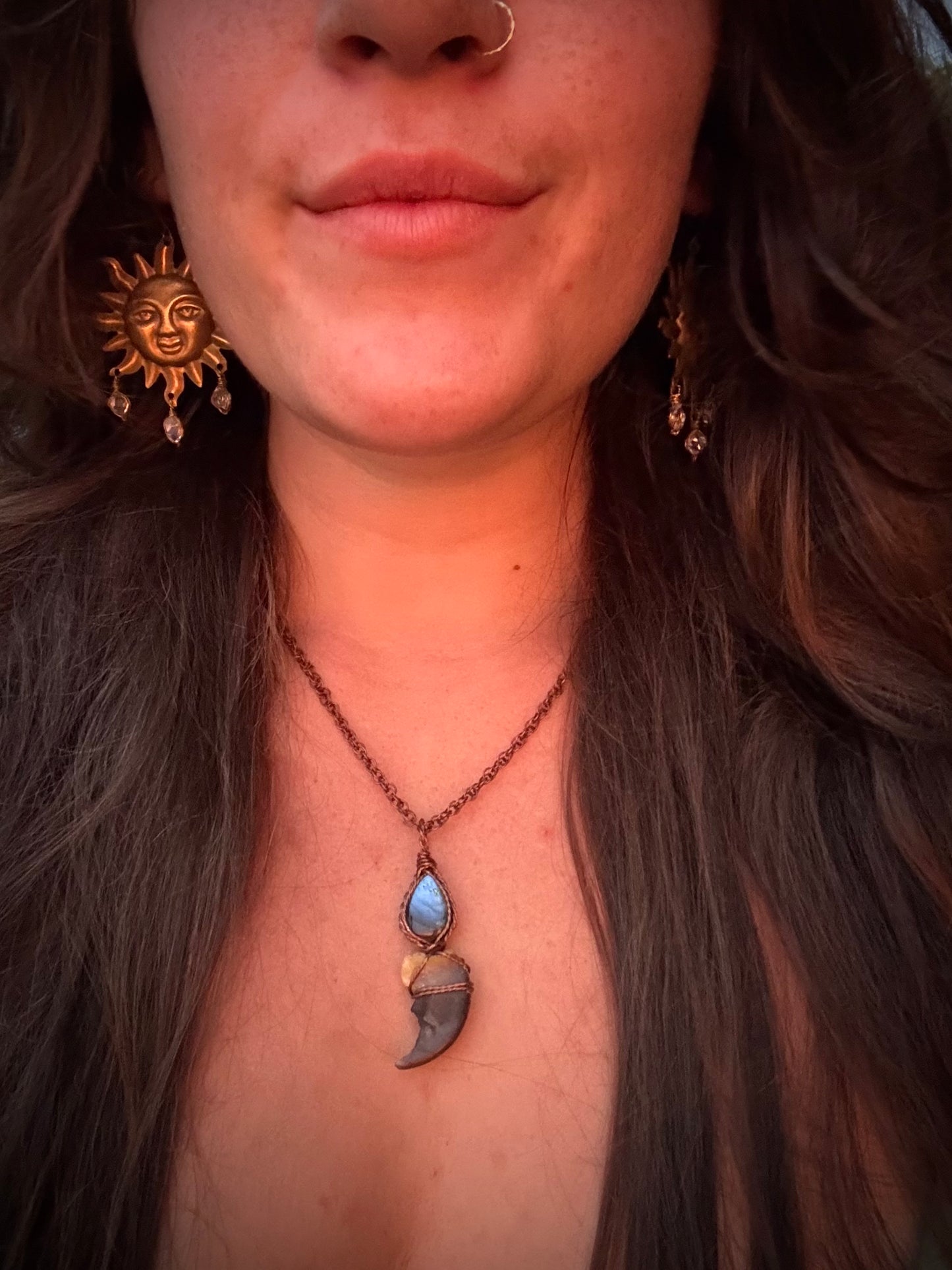 Labradorite & Claw