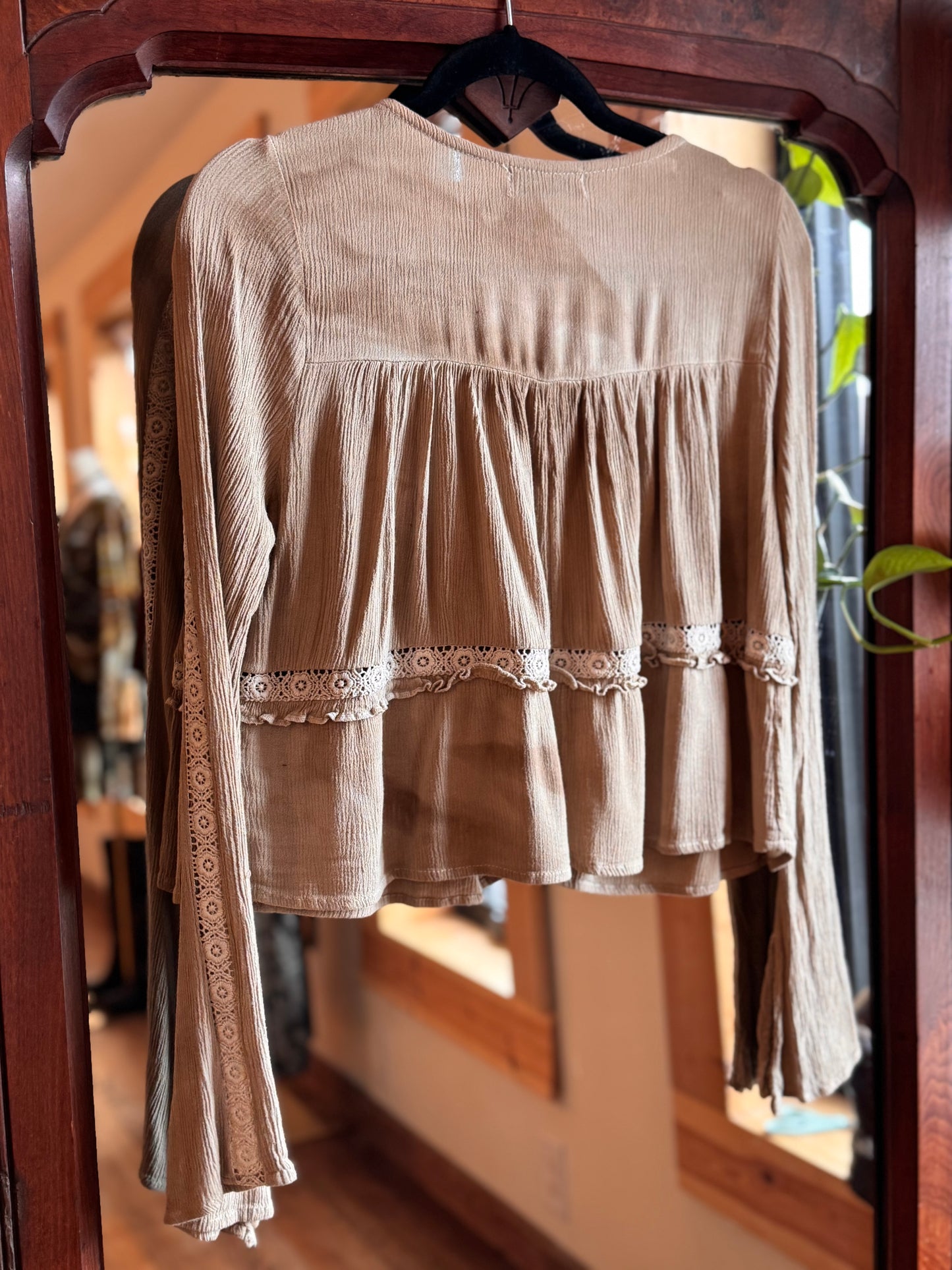 Eco Dye ~ Upcycled Top Size XS
