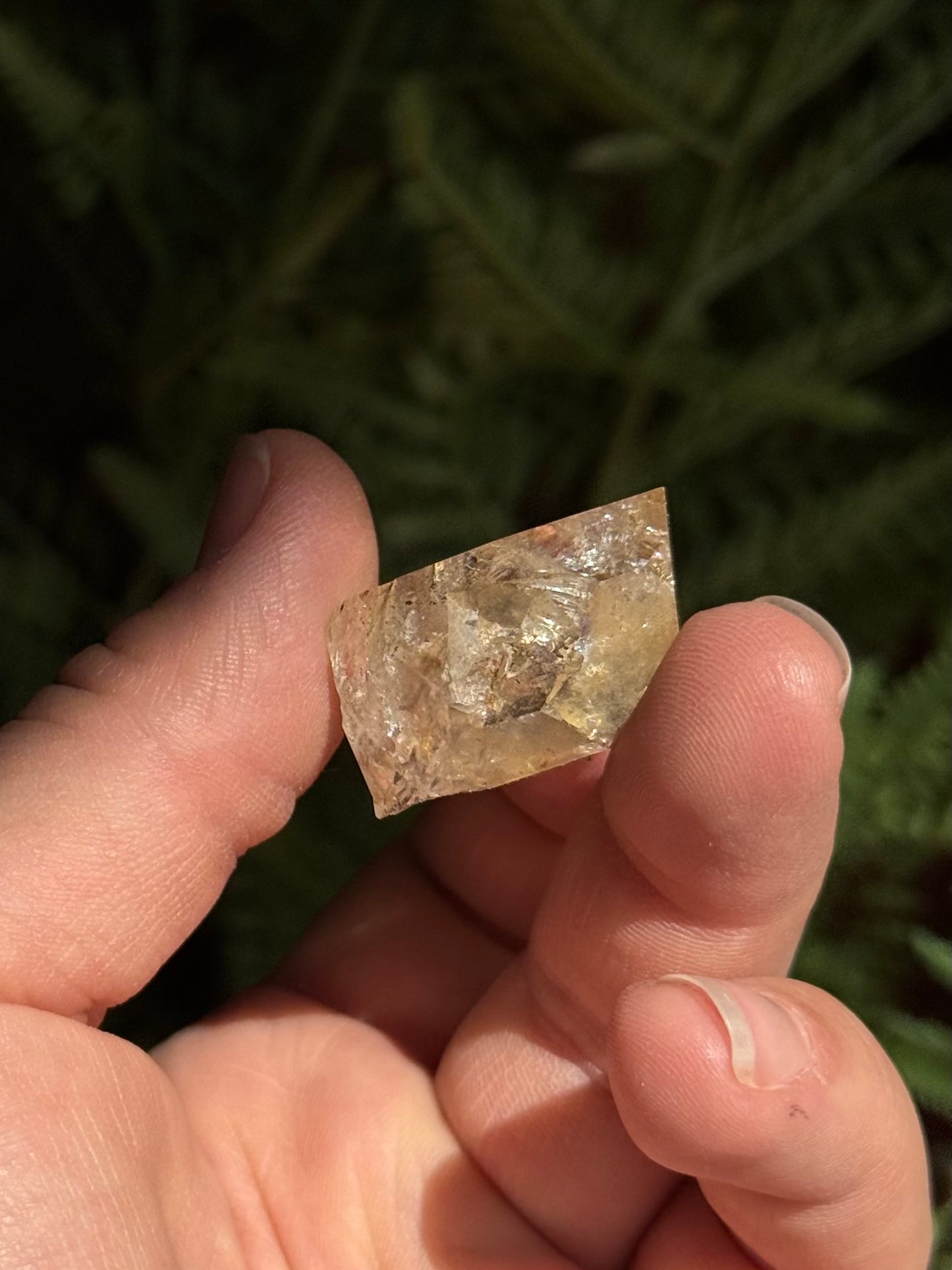 Herkimer Diamond Collection Piece ~ Button