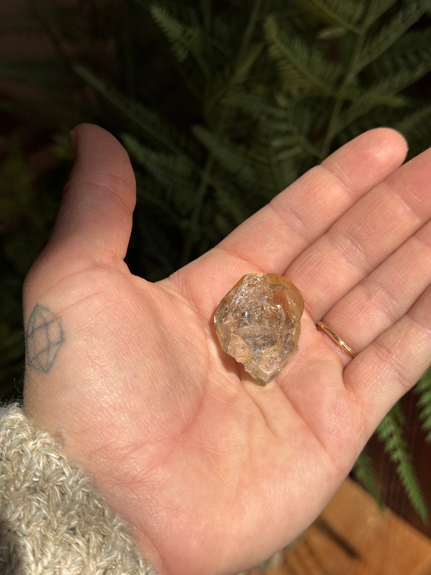 Herkimer Diamond Collection Piece ~ Button