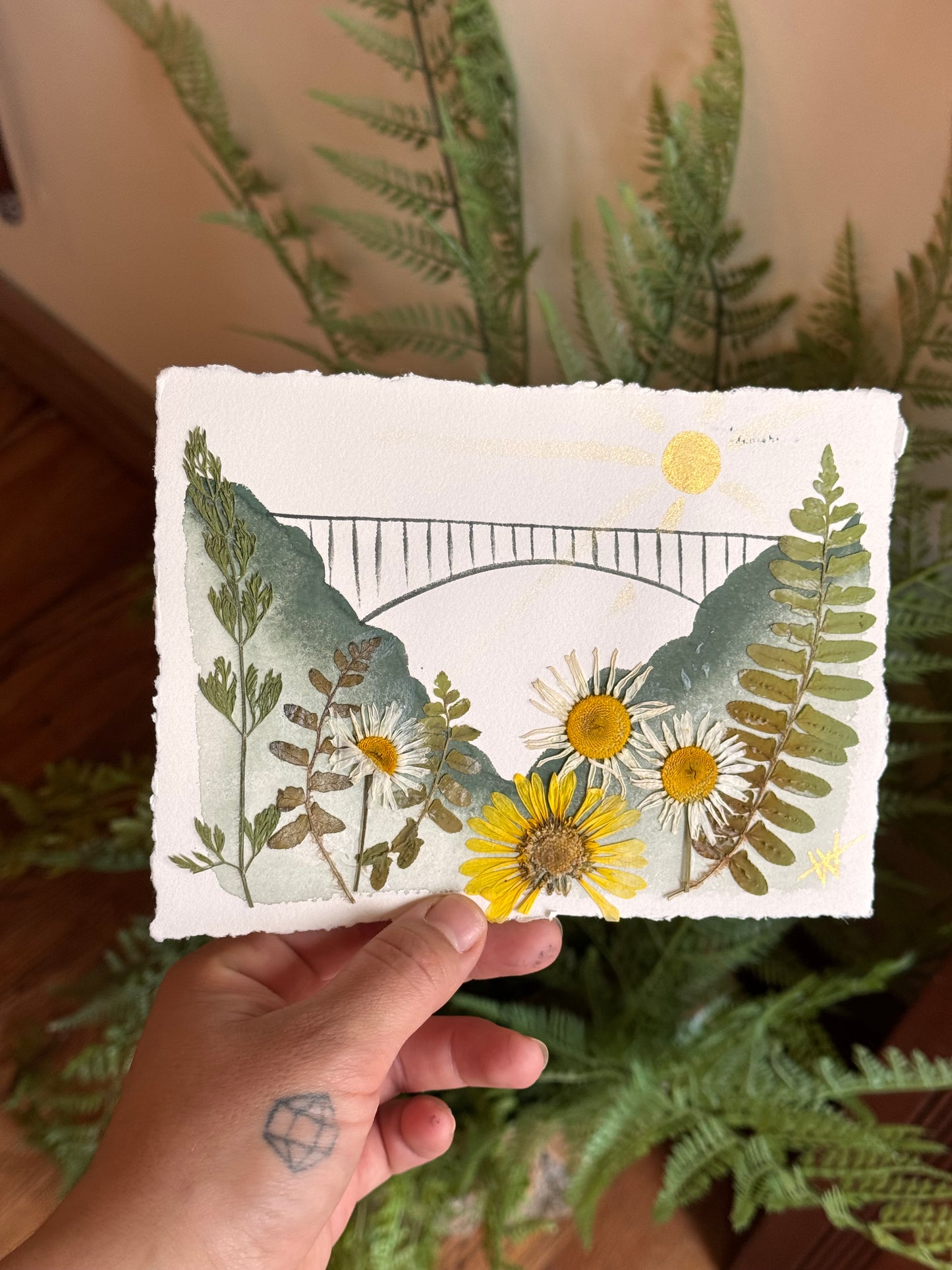 New botanical watercolor ✨
