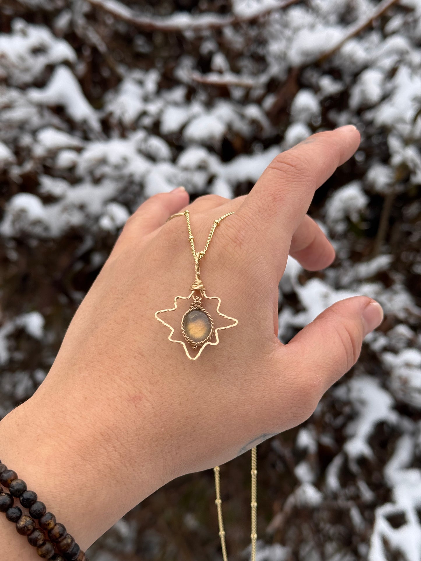 14k star pendant (no chain)