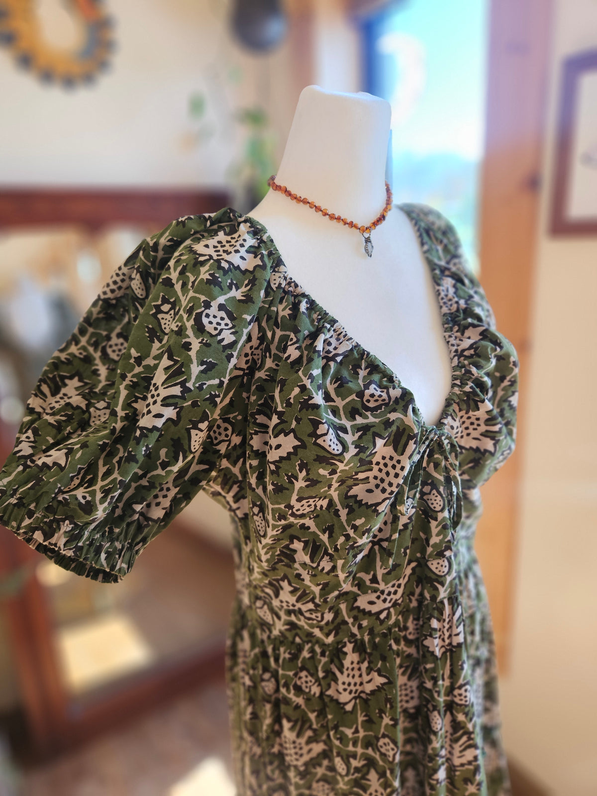 Size Large Green Maxi Dress