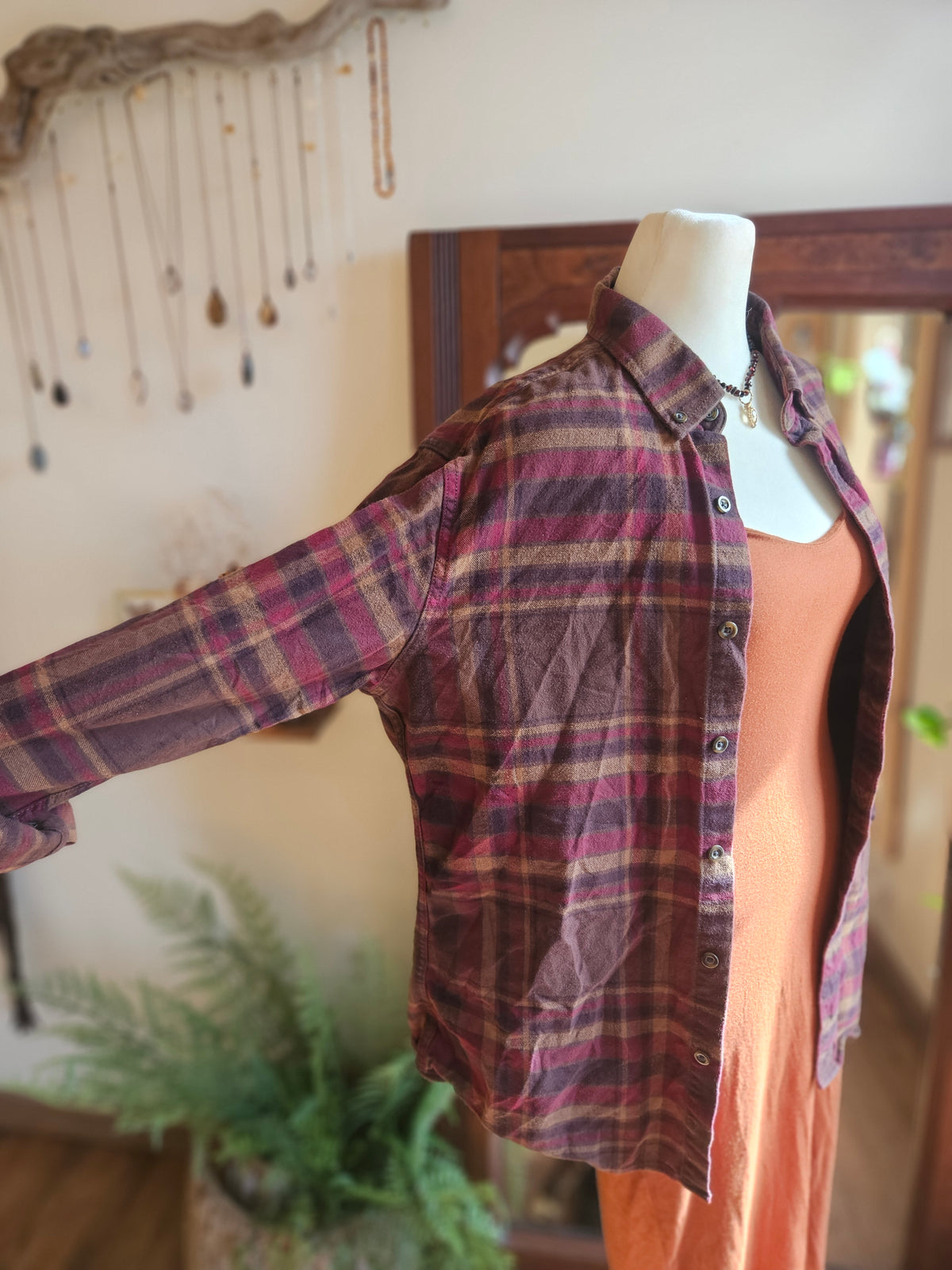 Unisex Medium Autumn Flannel