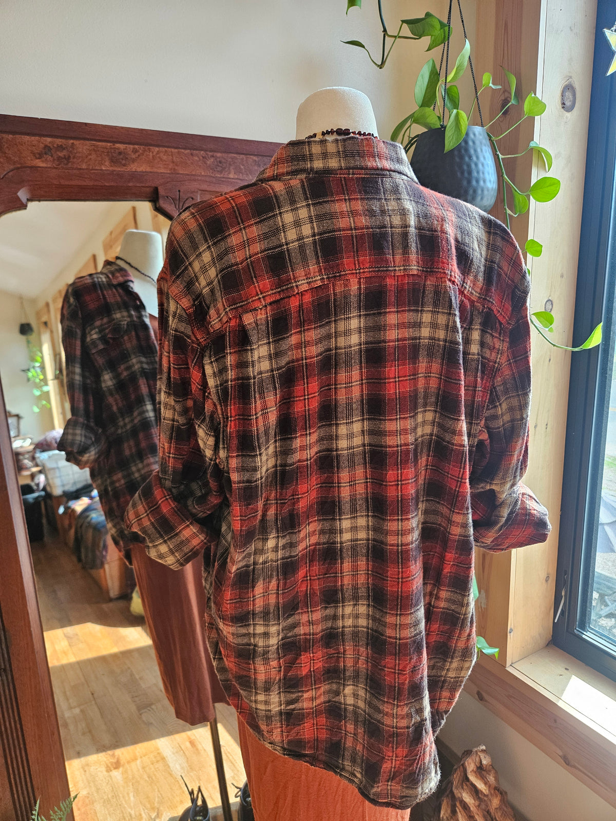 Unisex Medium Autumn Flannel