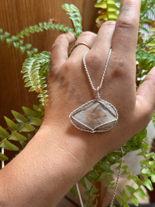 Custom Avian Friend Pendant