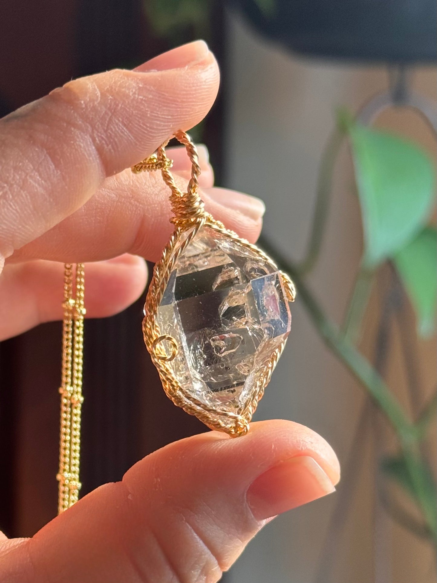 Mother of Diamonds ~ raw diamond sister “Morgayne” WISDOM