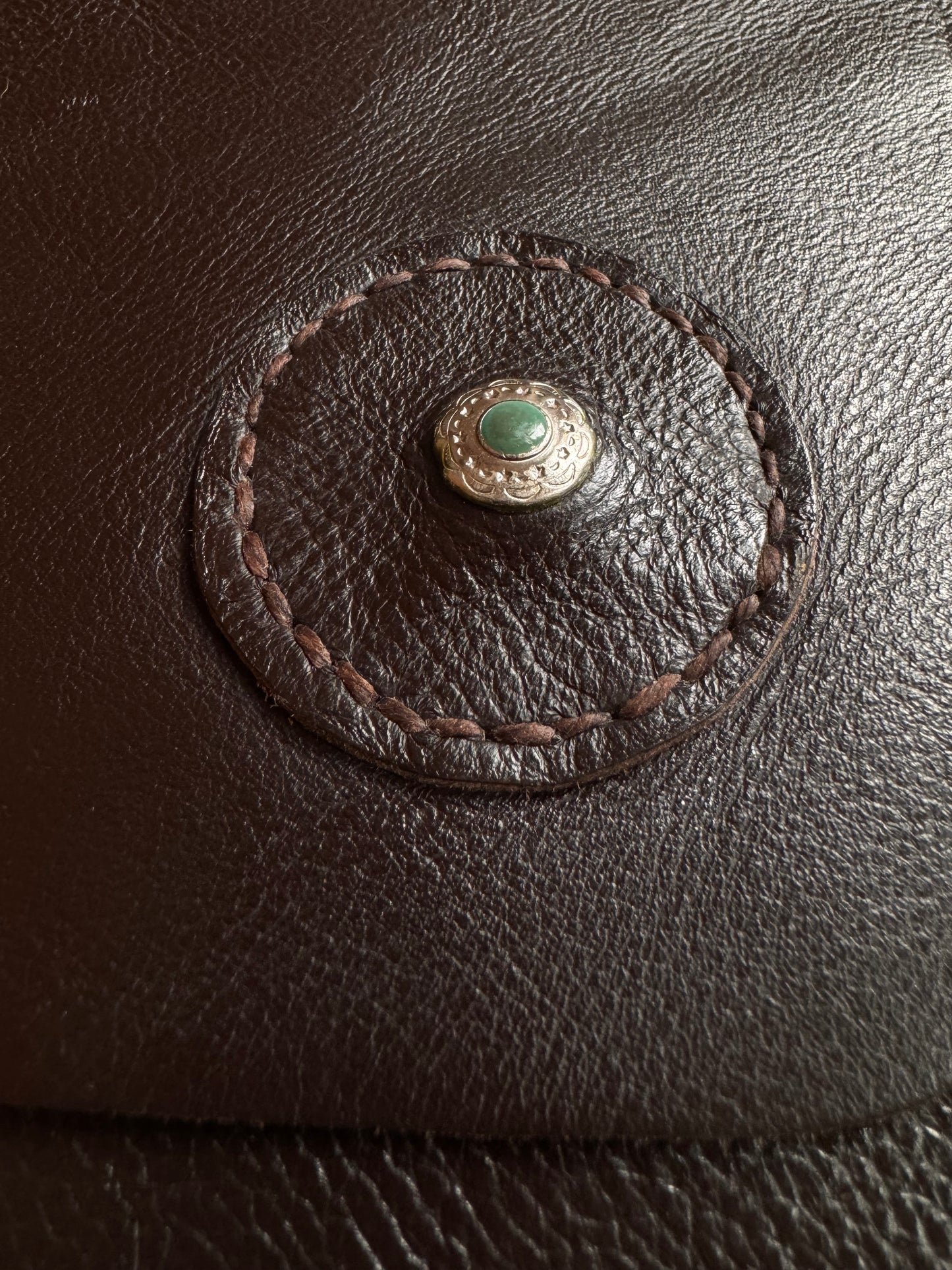 Genuine leather craft pouch
