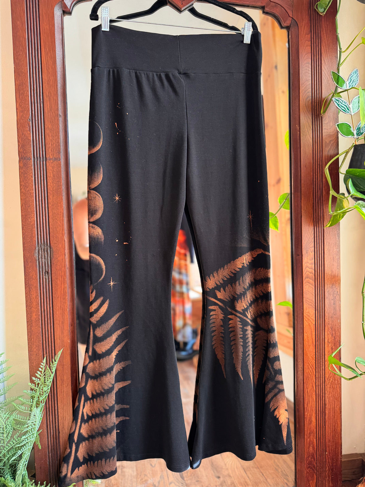 NEW Size 2XL Moon Phase Organic Cotton Bell Bottoms