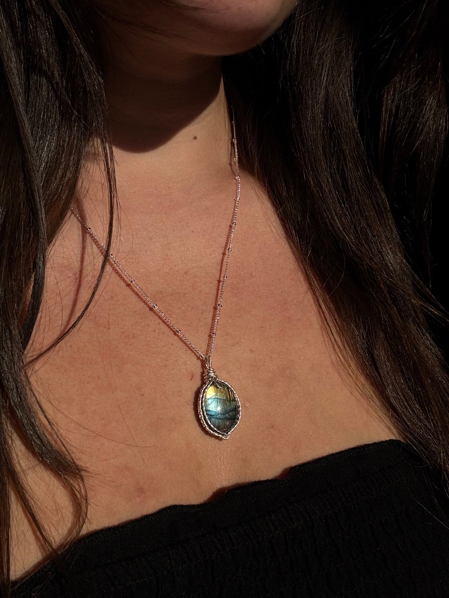 Labradorite in Sterling Silver