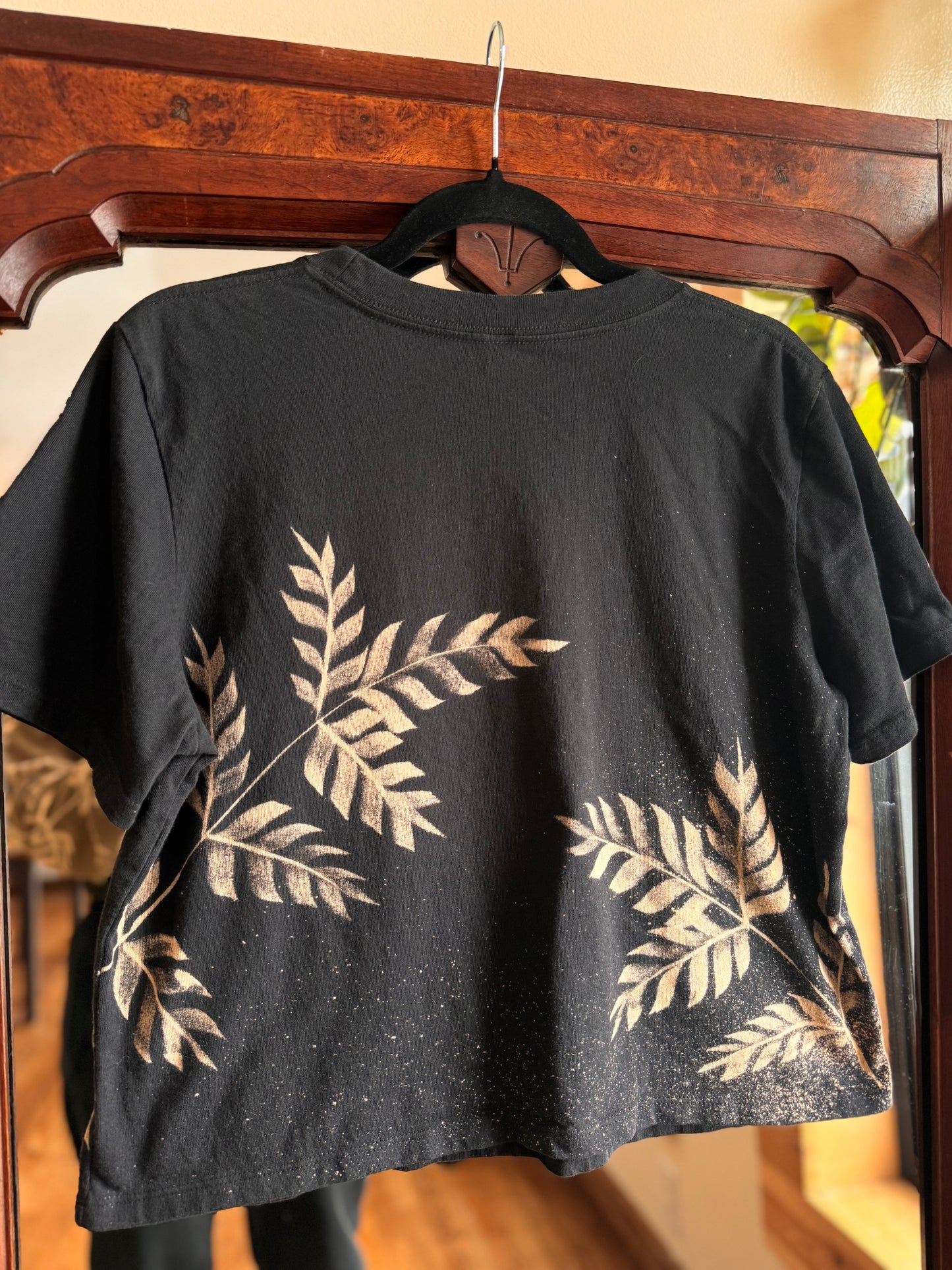 Handpainted boxy crop Large