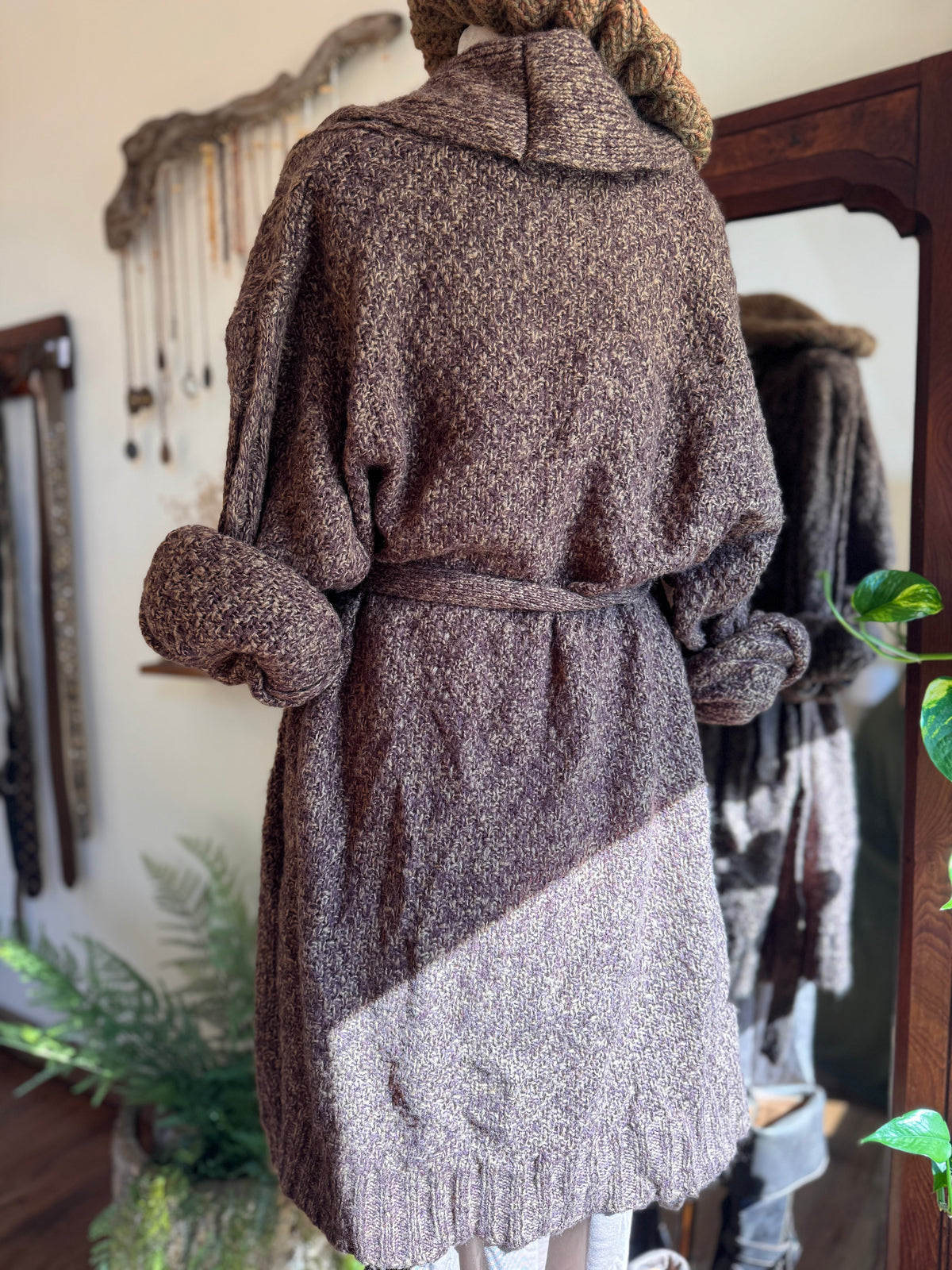 Oversized Slouchy Sweater Duster