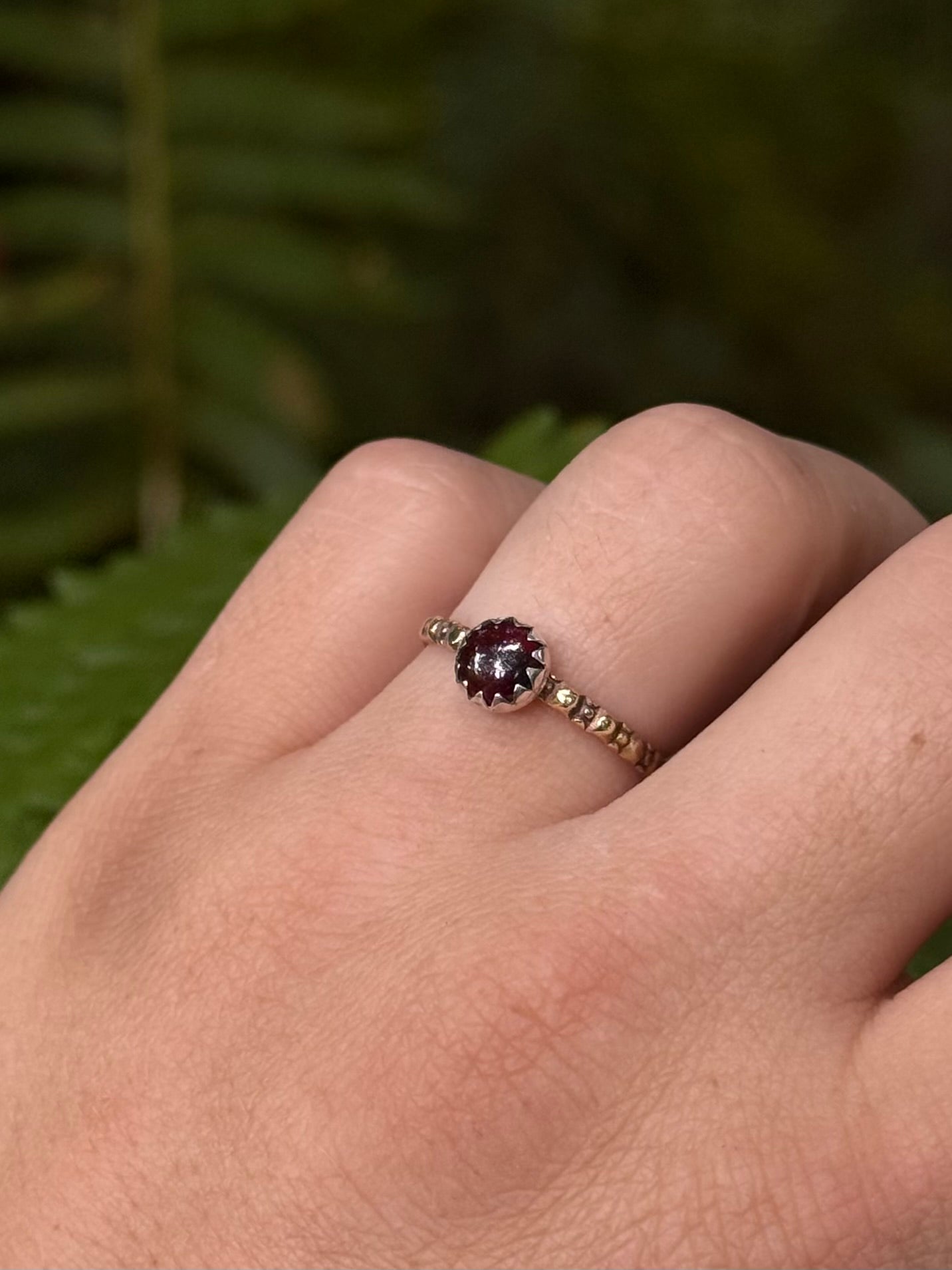Lil Garnet Ring size 7