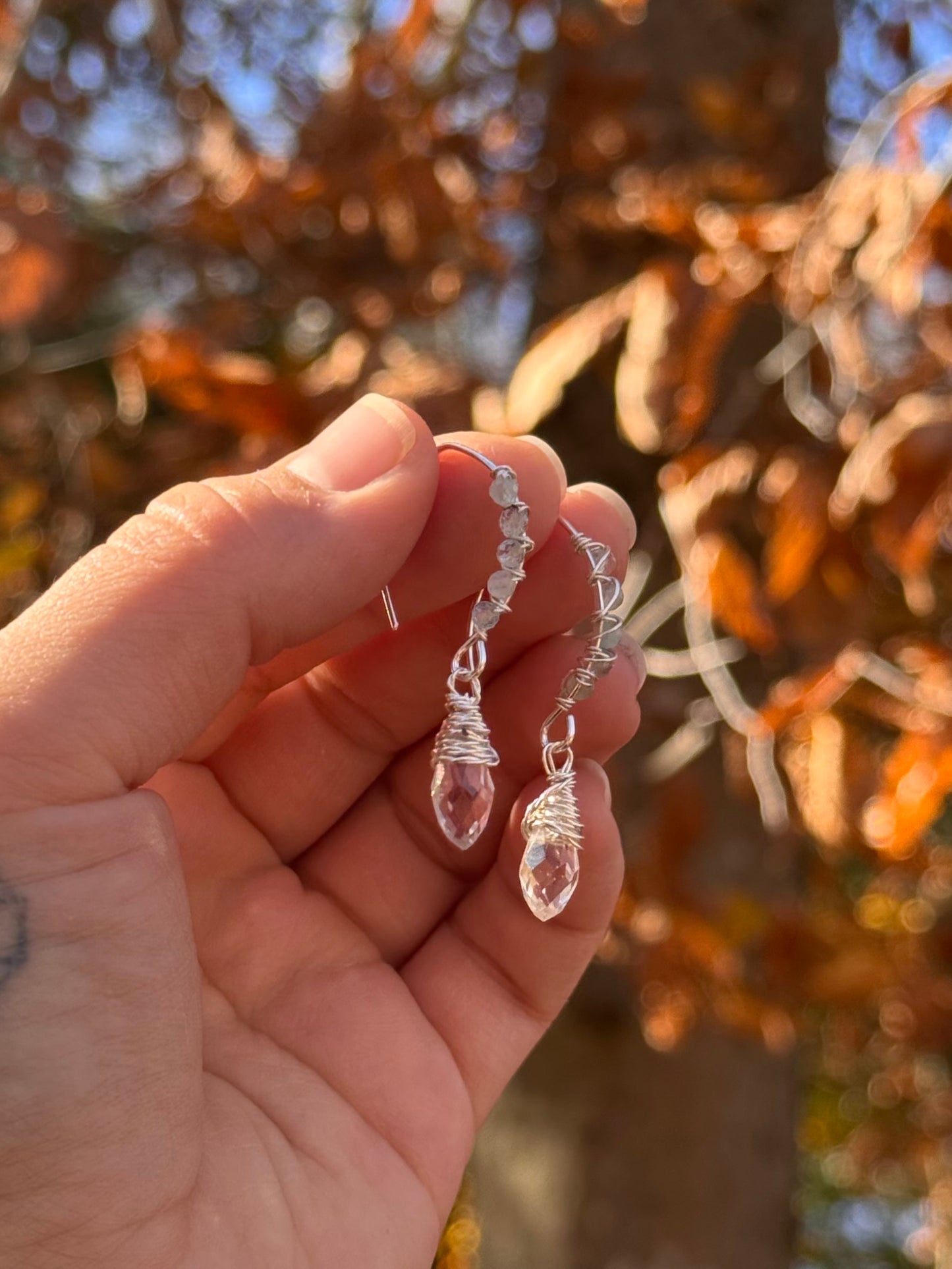 Aquamarine in Sterling