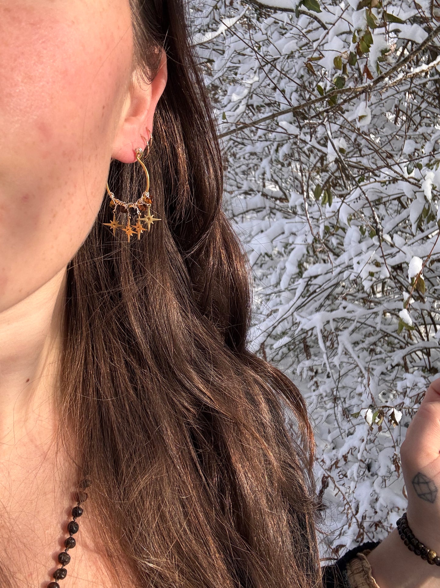 Solstice Hinging Hoop Earrings ~ the OG