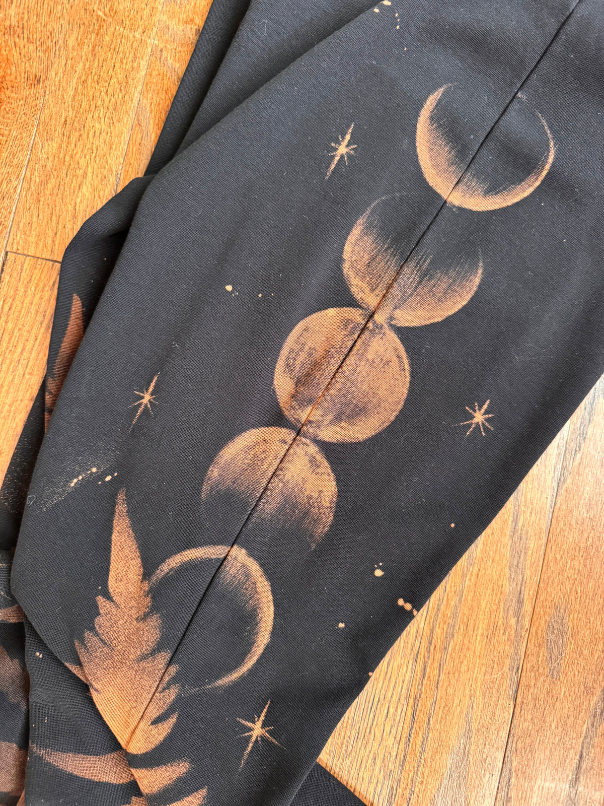 NEW Size 2XL Moon Phase Organic Cotton Bell Bottoms