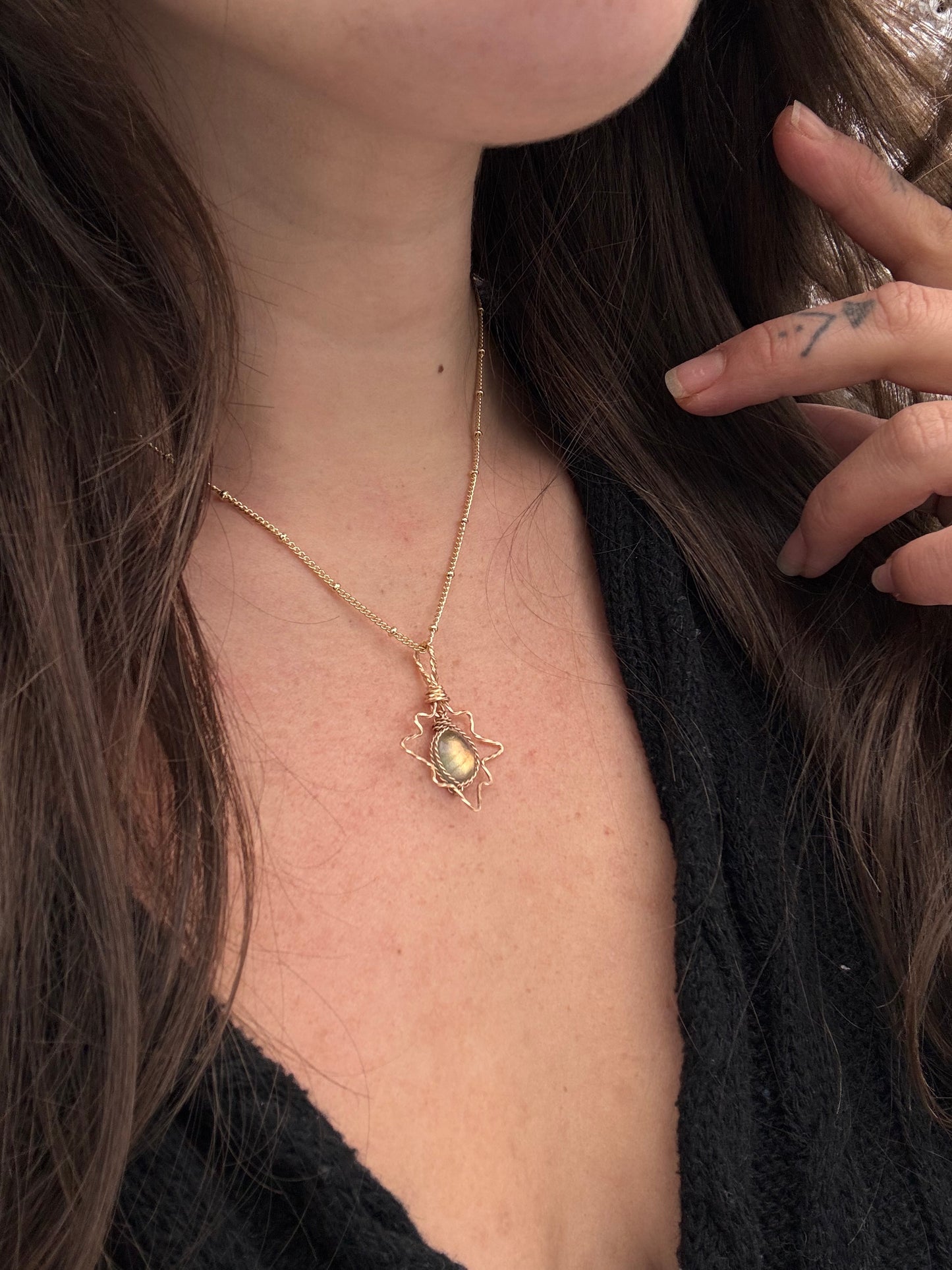 14k star pendant (no chain)