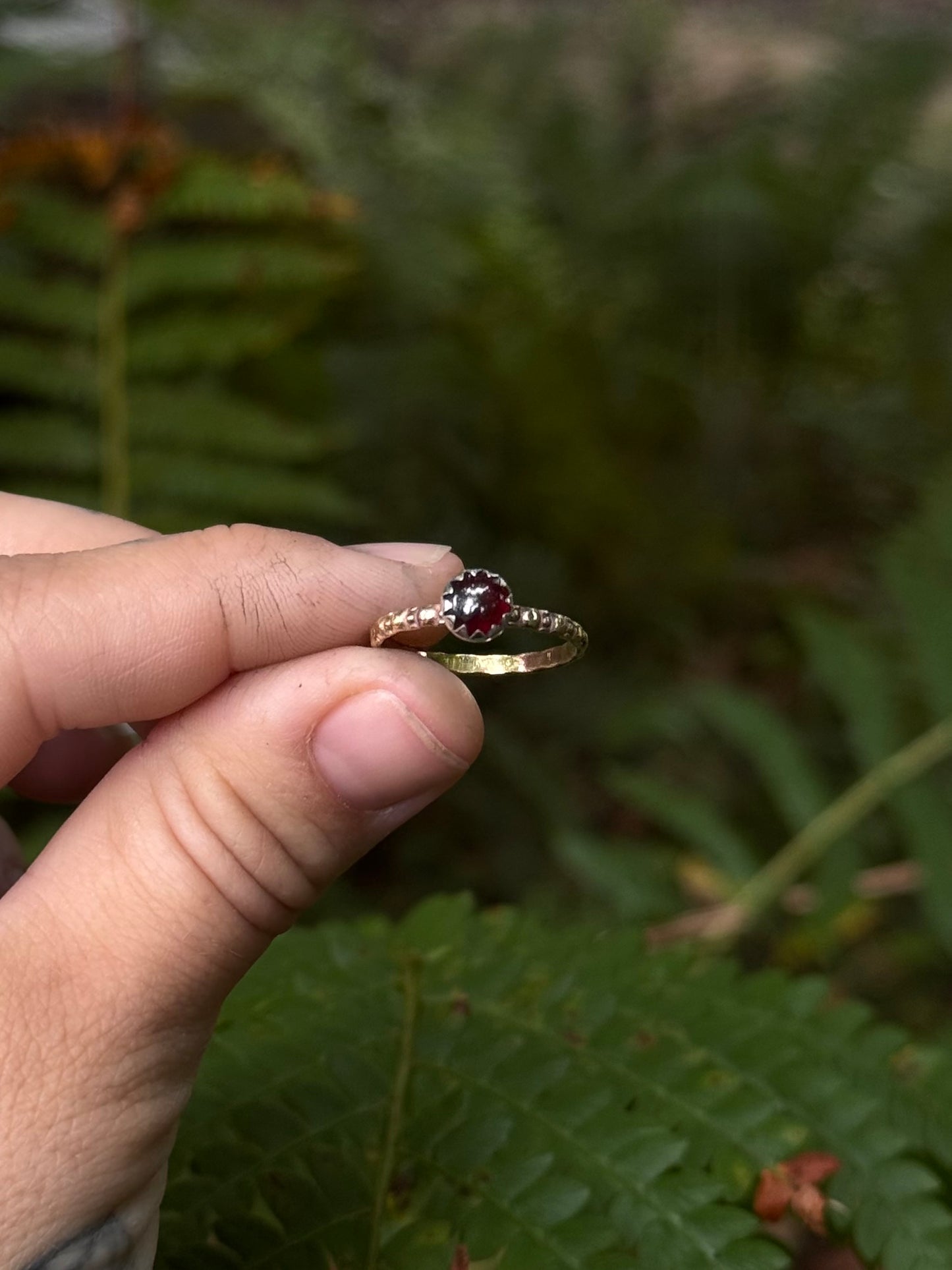 Lil Garnet Ring size 7