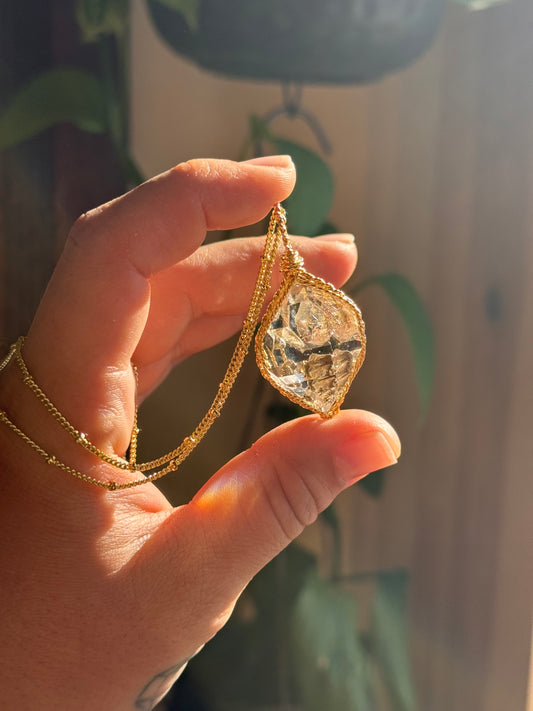 Mother of Diamonds ~ raw diamond sister “Melisandre” FIRE