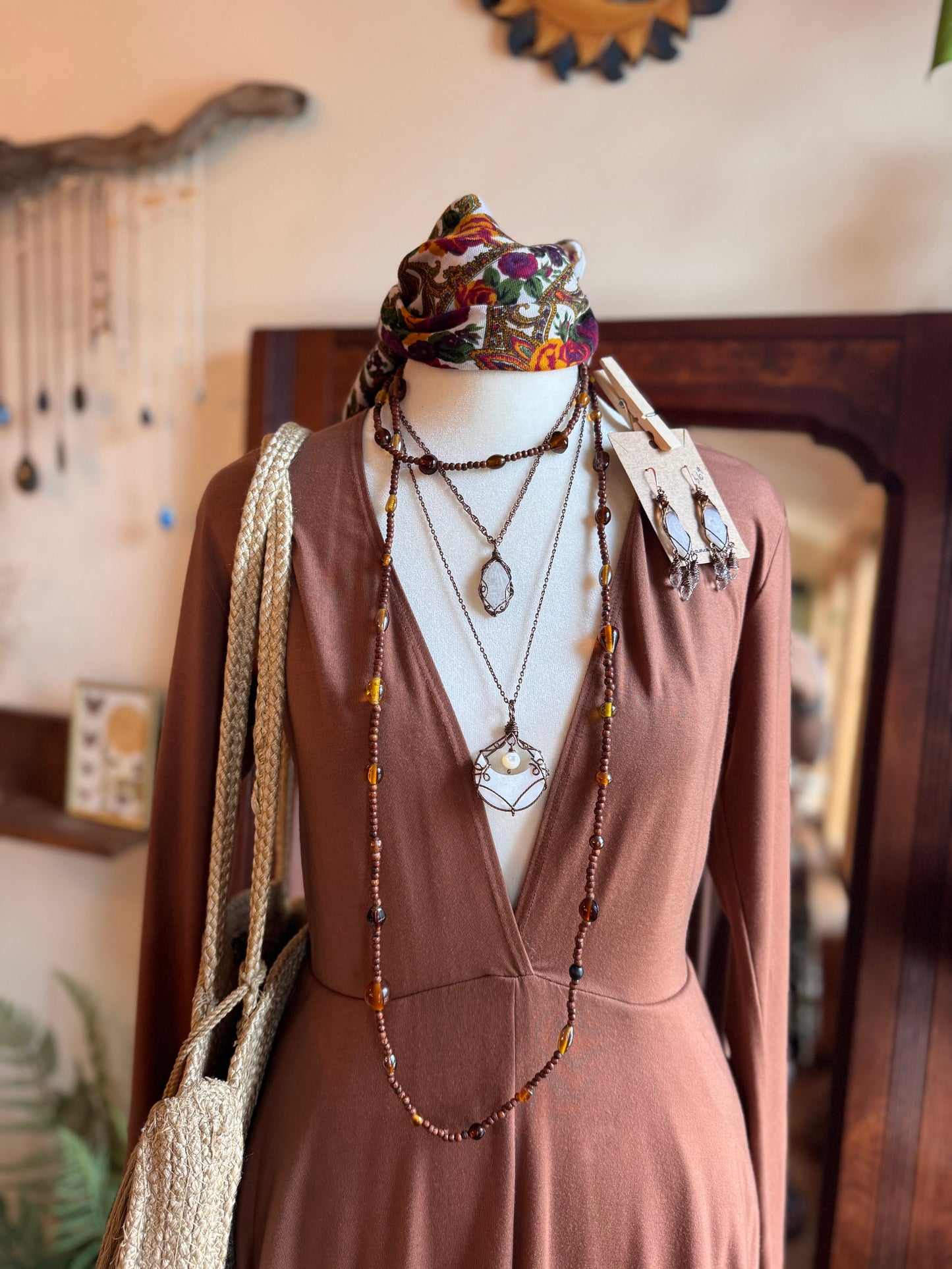Vinegar floral scarf