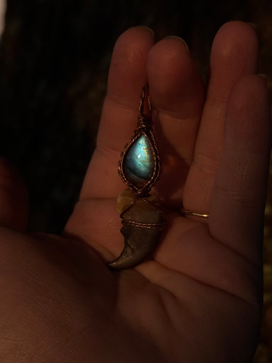 Labradorite & Claw