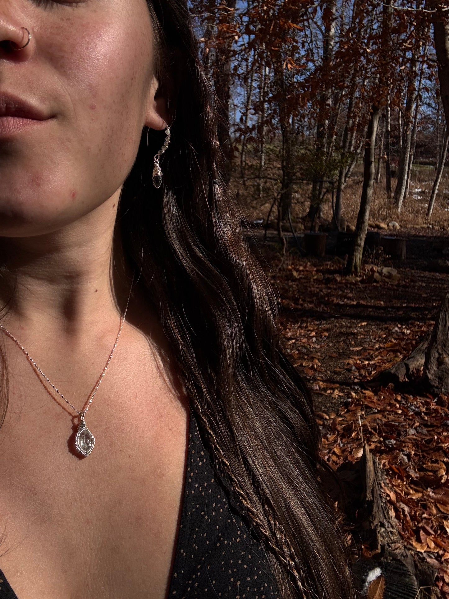 Aquamarine in Sterling