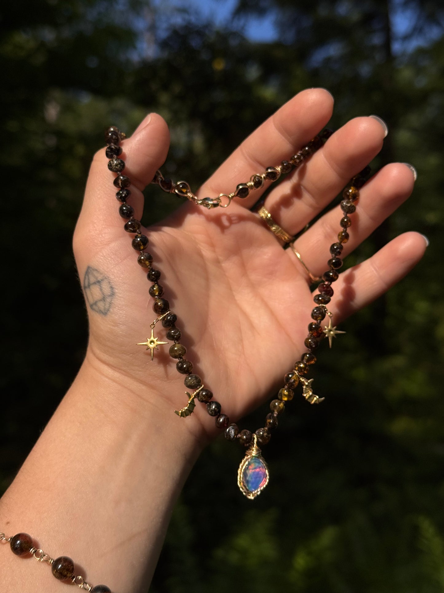 Custom Charm Choker Set