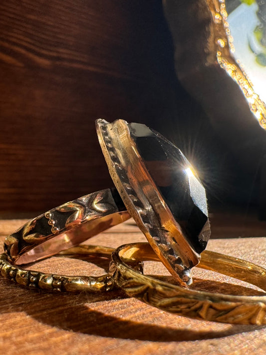 Black onyx stacker set