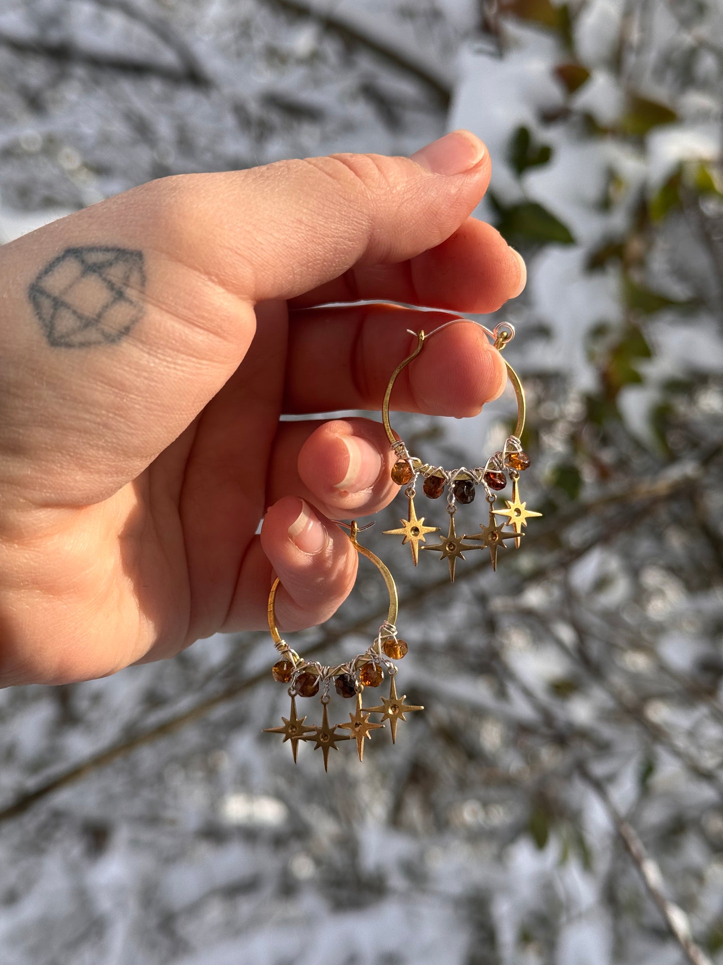 Solstice Hinging Hoop Earrings ~ the OG