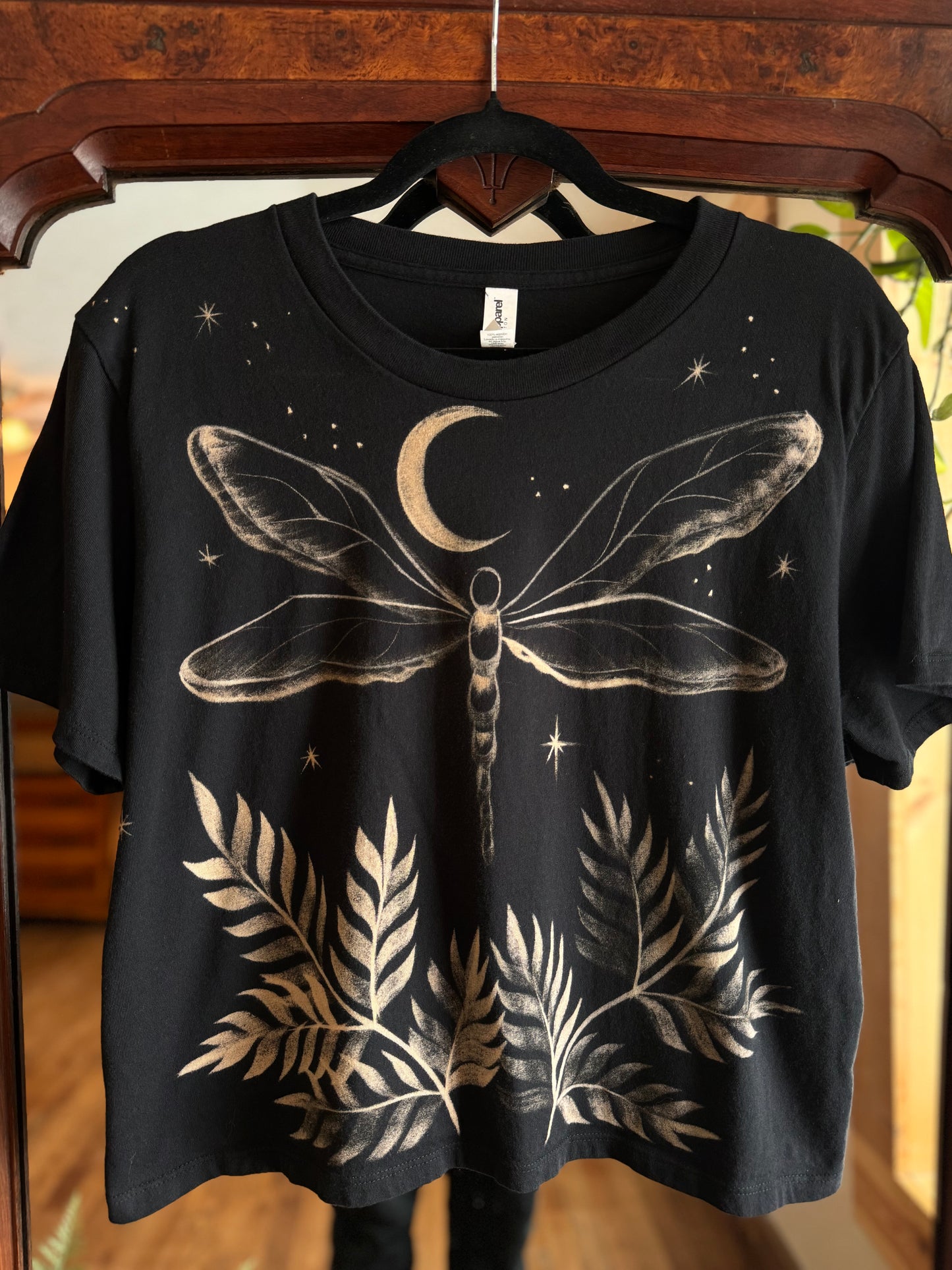 Handpainted boxy crop XL