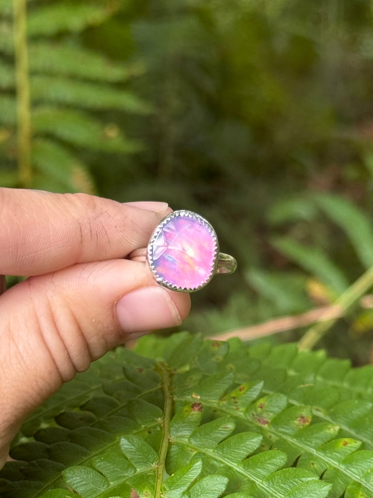 Opal Fairy Ring ~ size 7