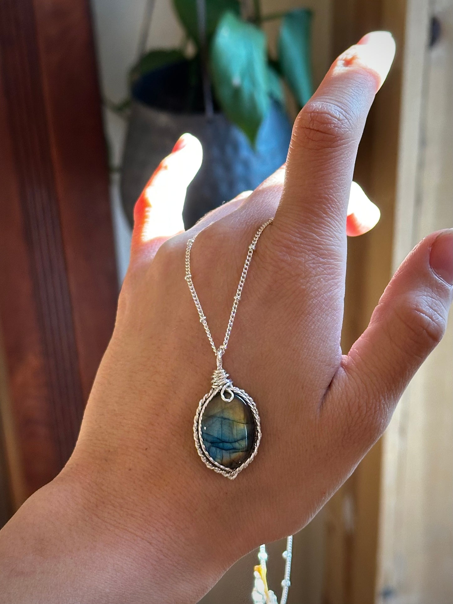 Labradorite in Sterling Silver