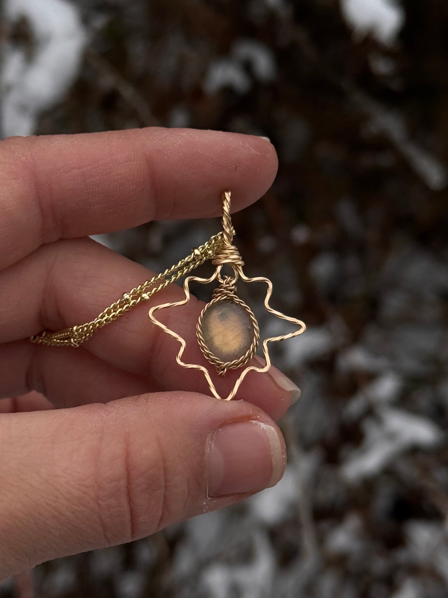 14k star pendant (no chain)