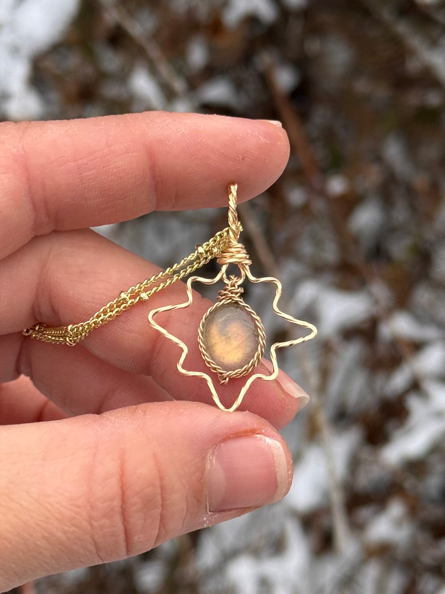 14k star pendant (no chain)
