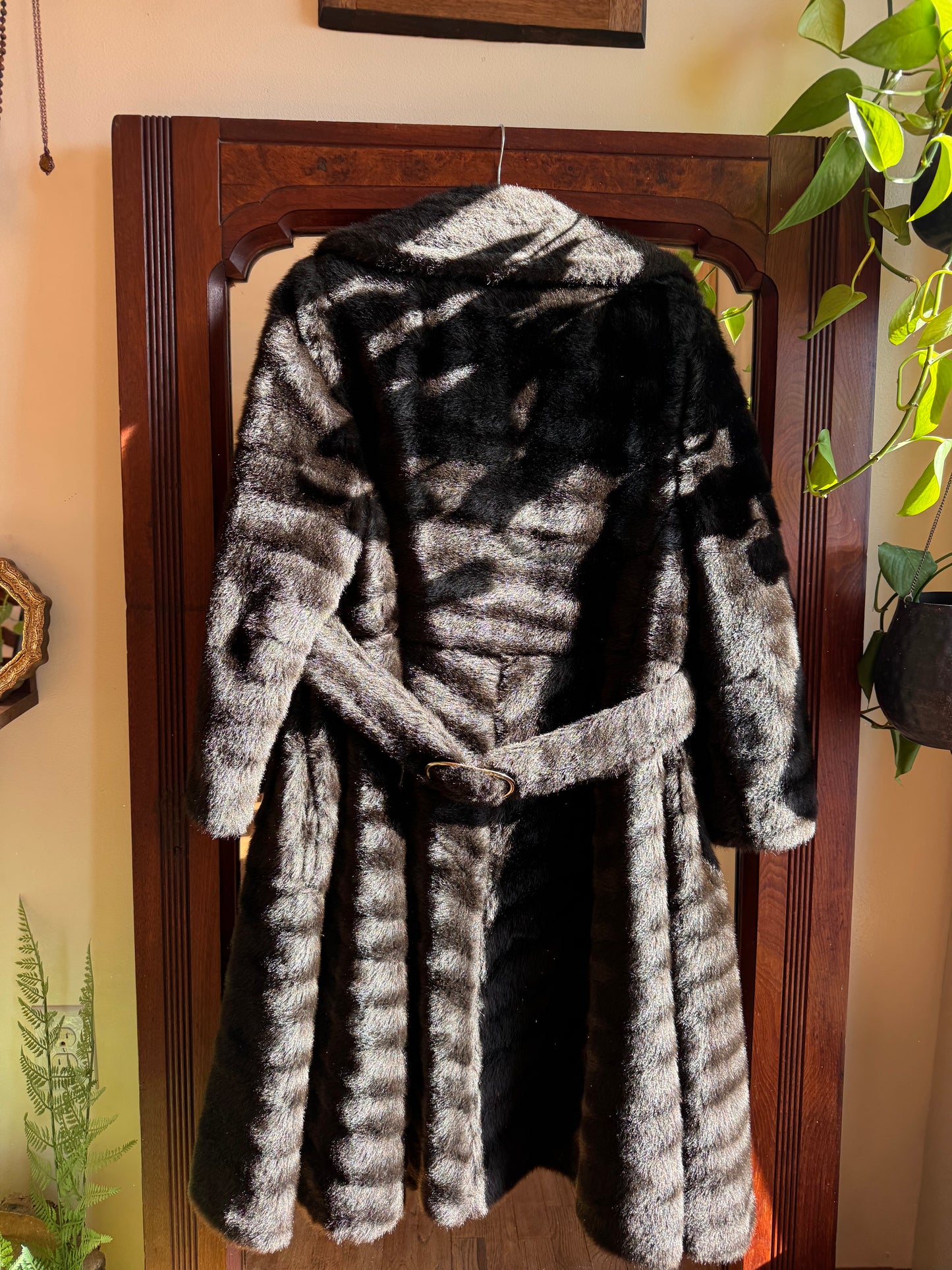 Vintage faux fur coat