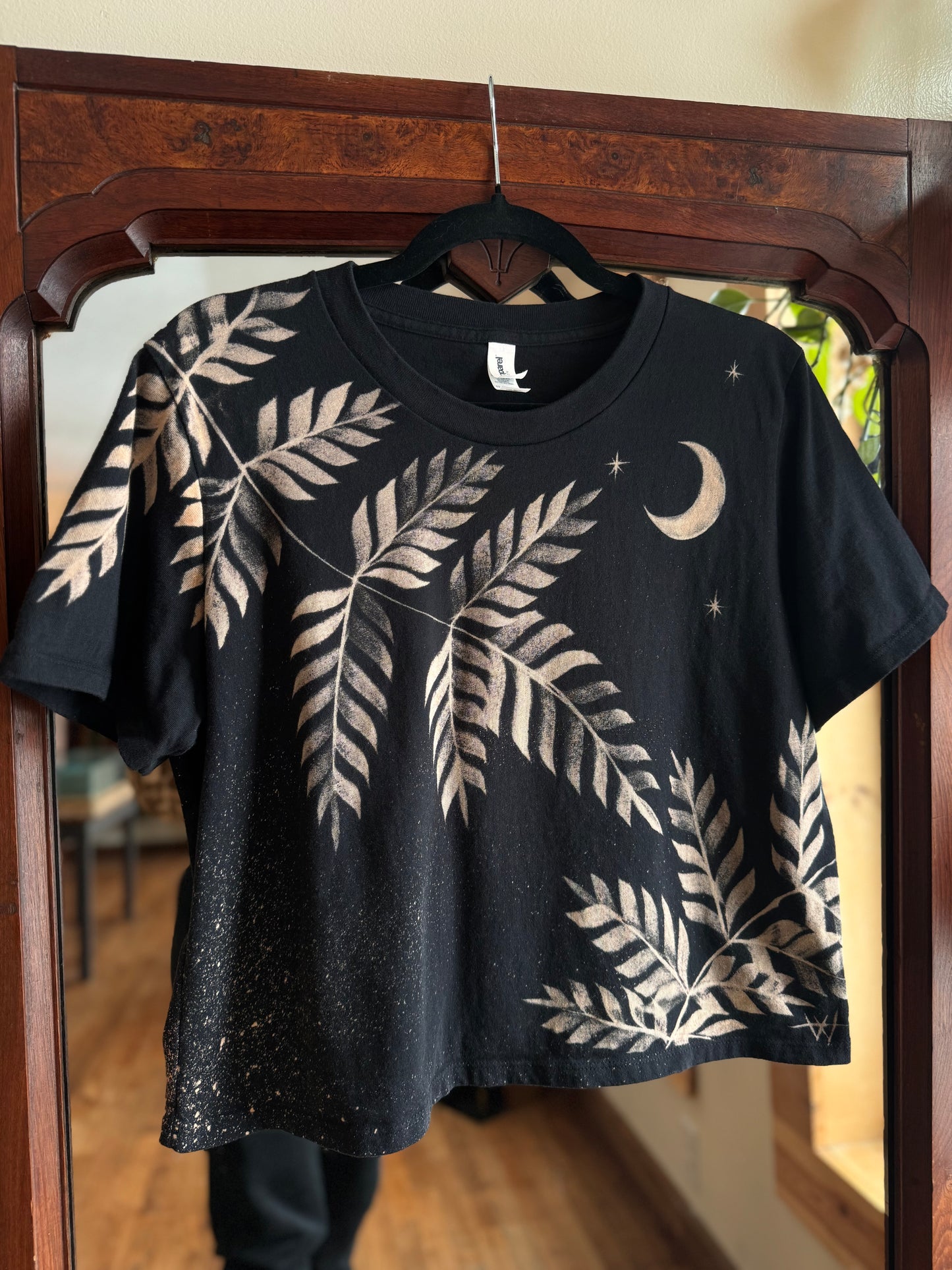 Handpainted boxy crop Large