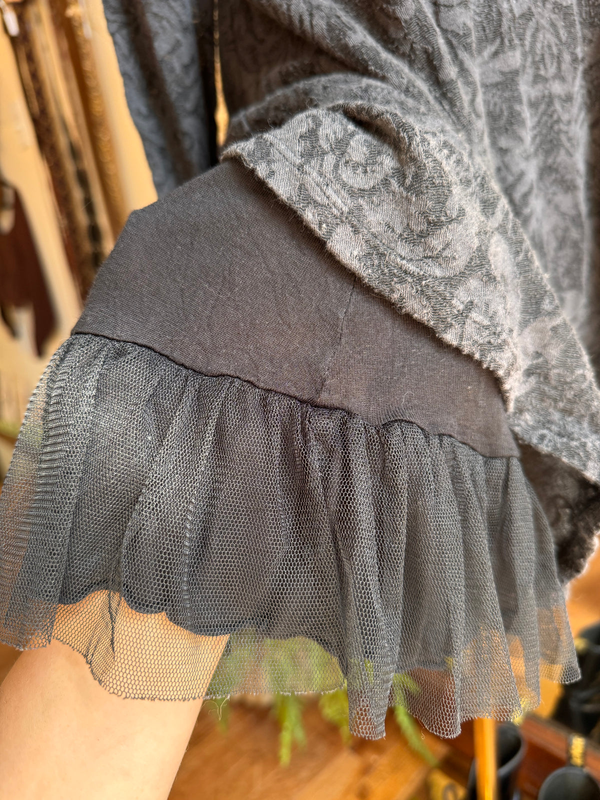 Size Medium charcoal grey Free People dress