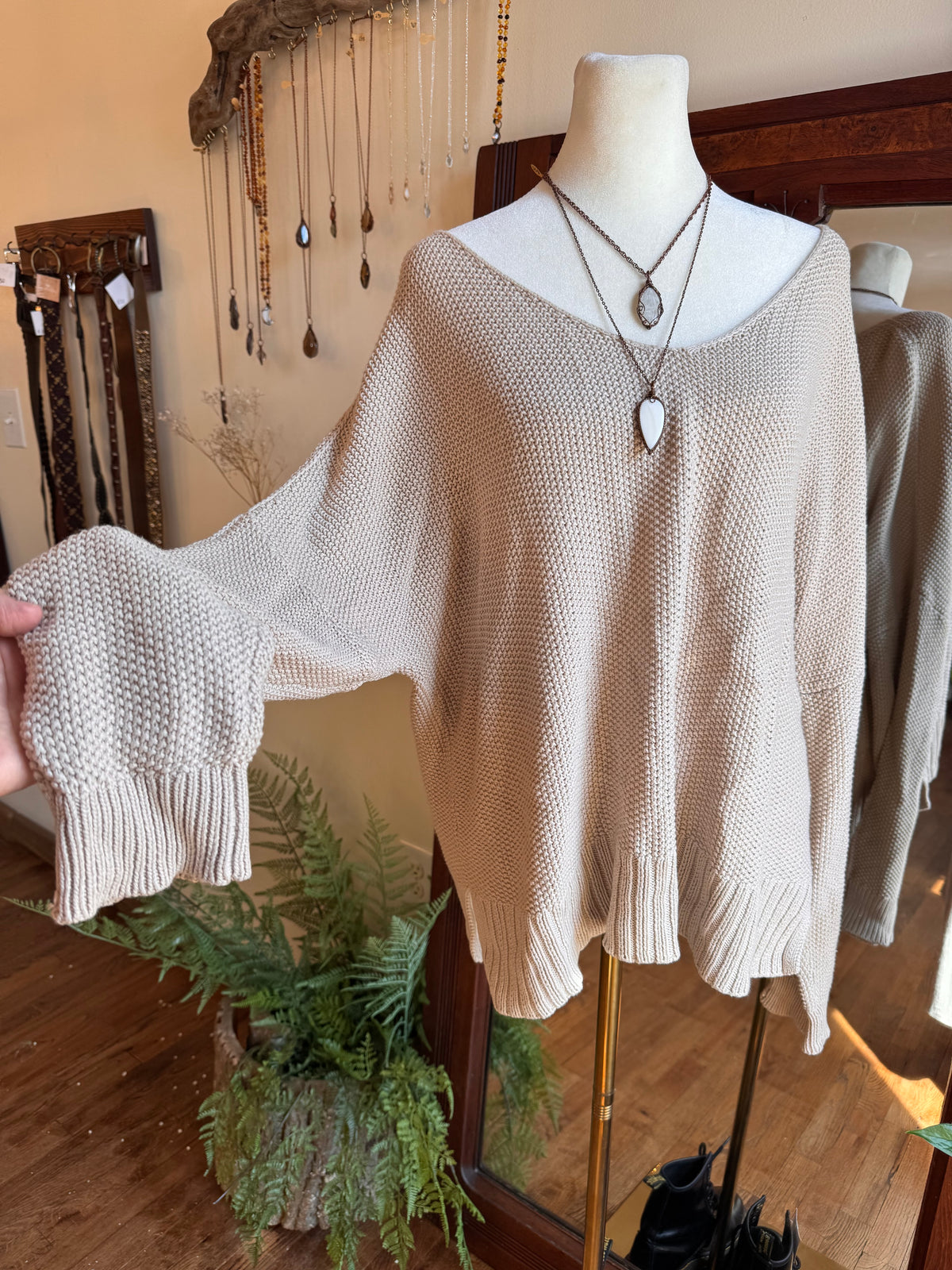 Size XL slouchy sweater