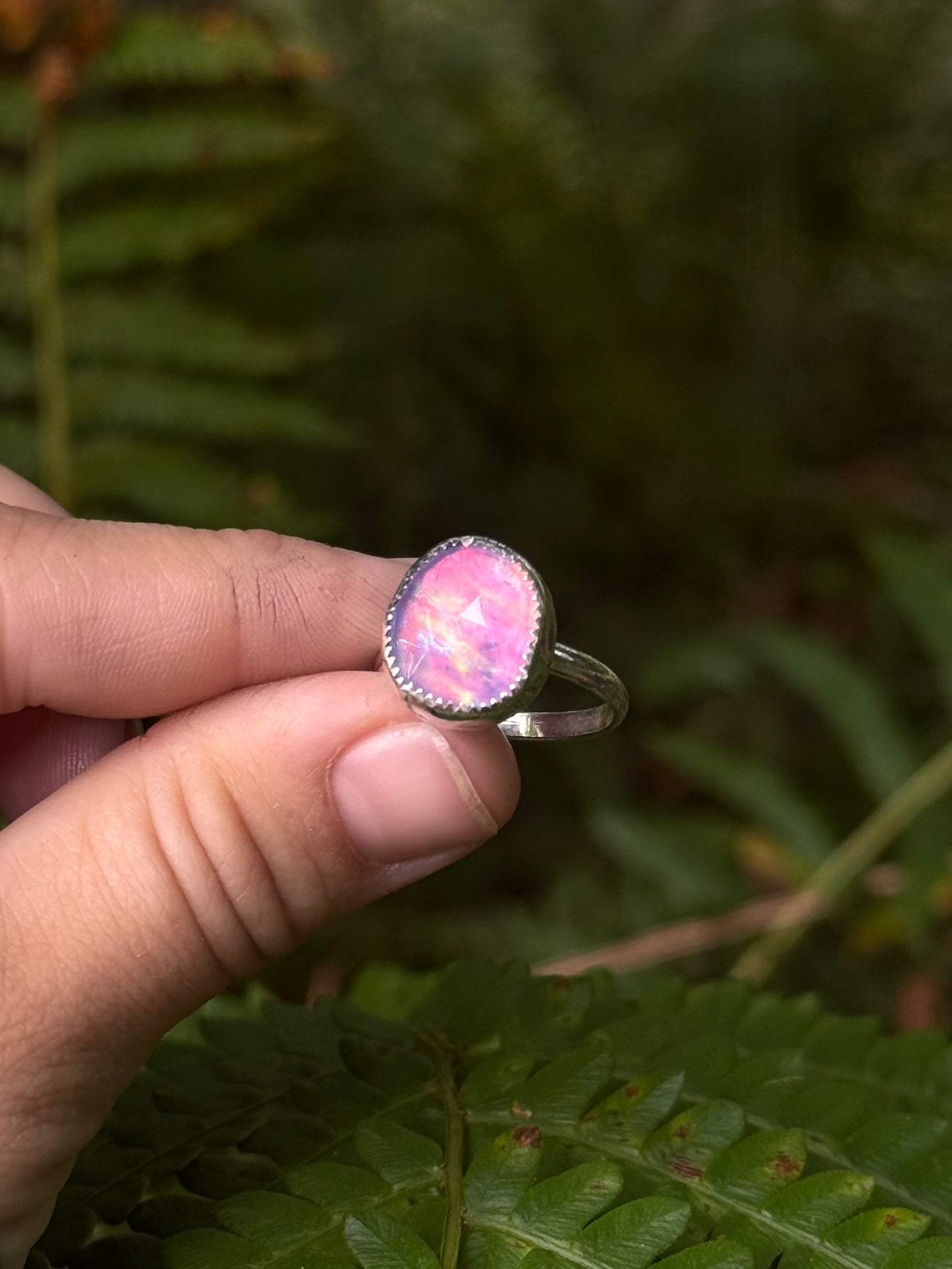 Opal Fairy Ring ~ size 7